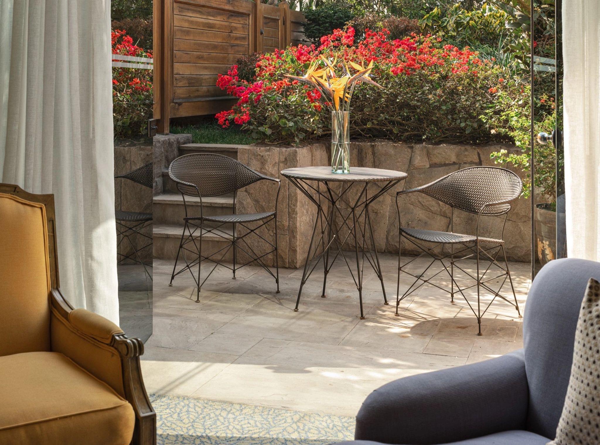 Garden Junior Suite sala de estar - suite com jardim - terraço privativo