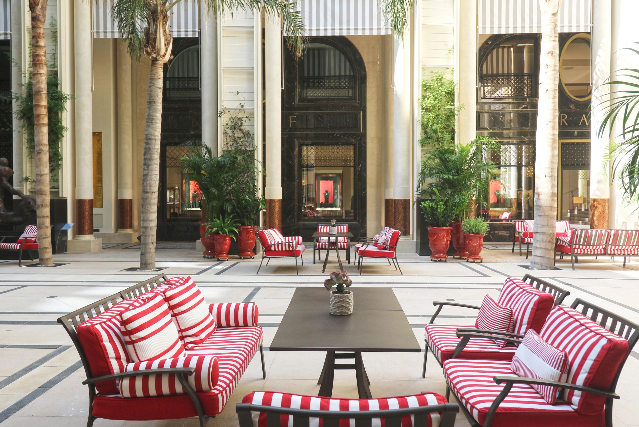 design de luxo – patio hotel