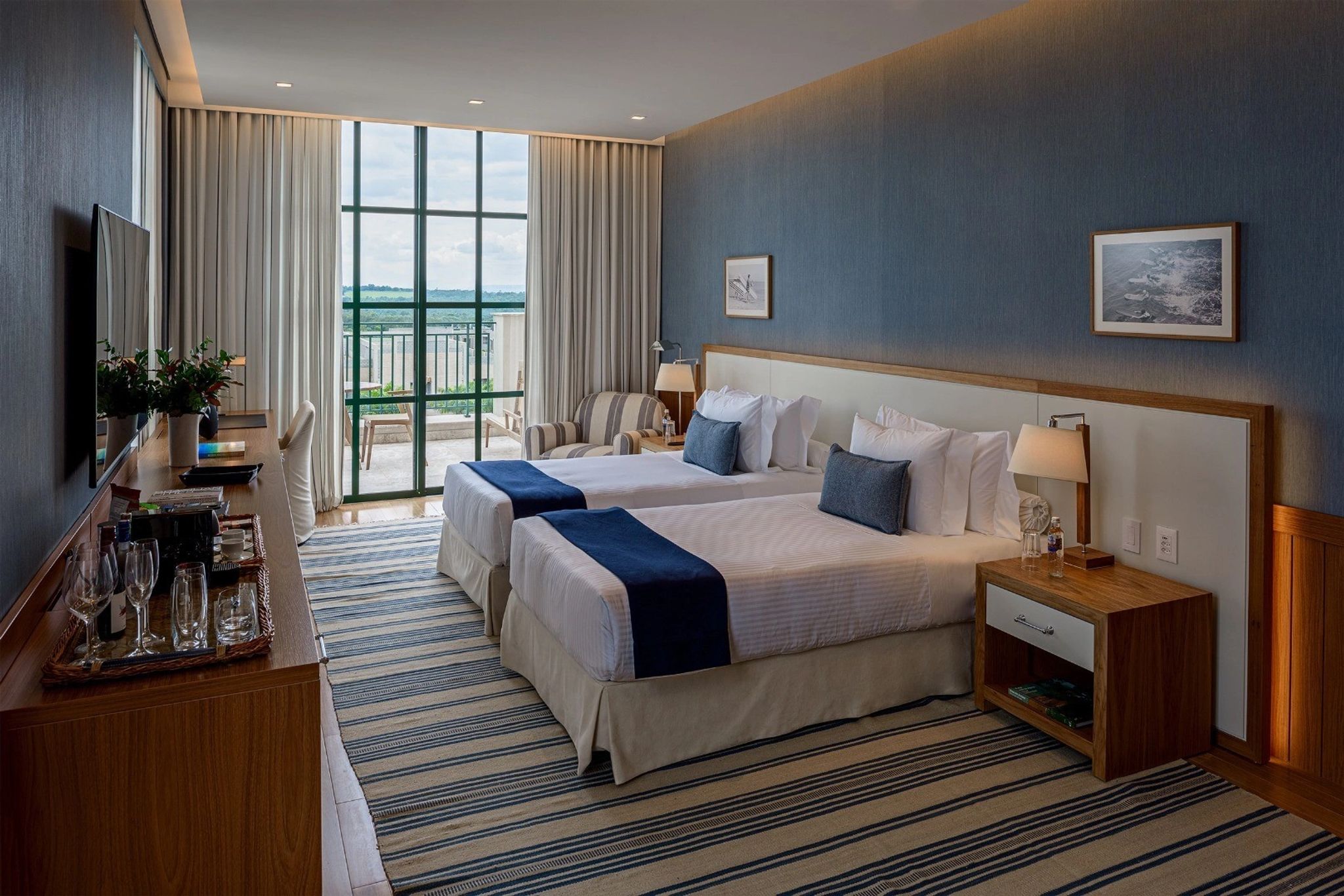 Suíte Twin suite twin - camas twin - suite com terraço