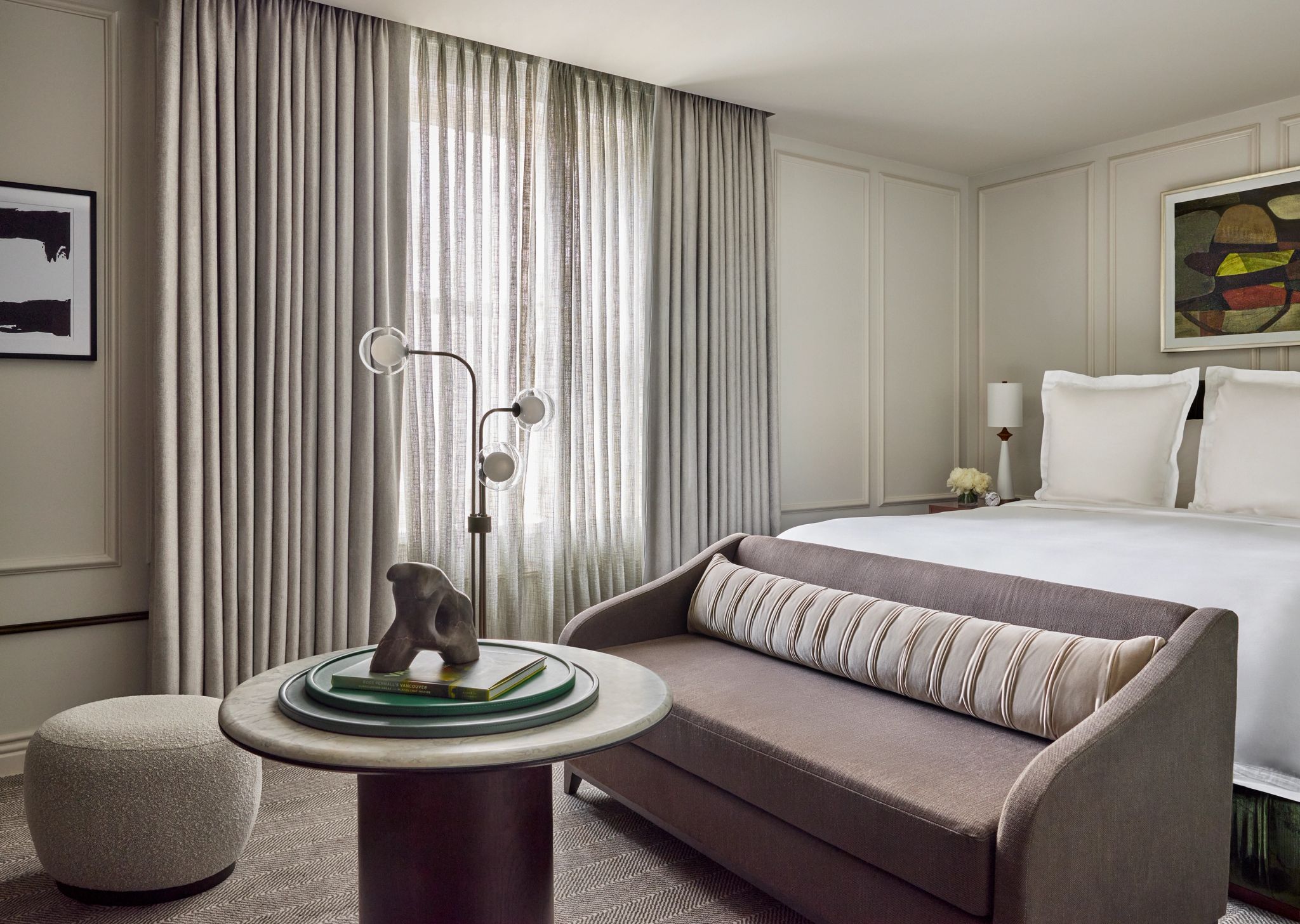 Deluxe King City View area de estar – quarto deluxe - decoraçao de luxo