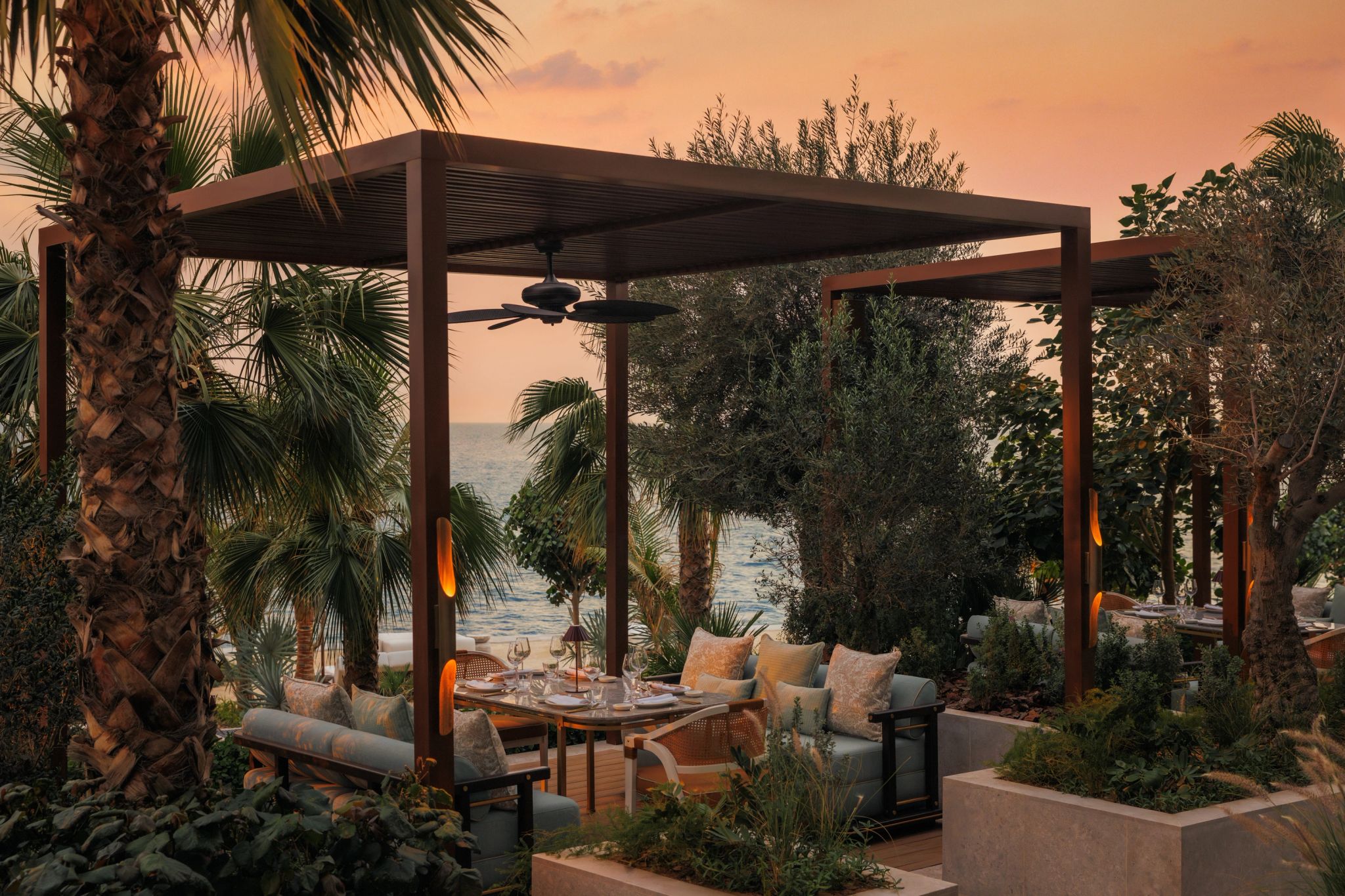 terraco restaurante dubai - culinaria asiatica - jantar exclusivo