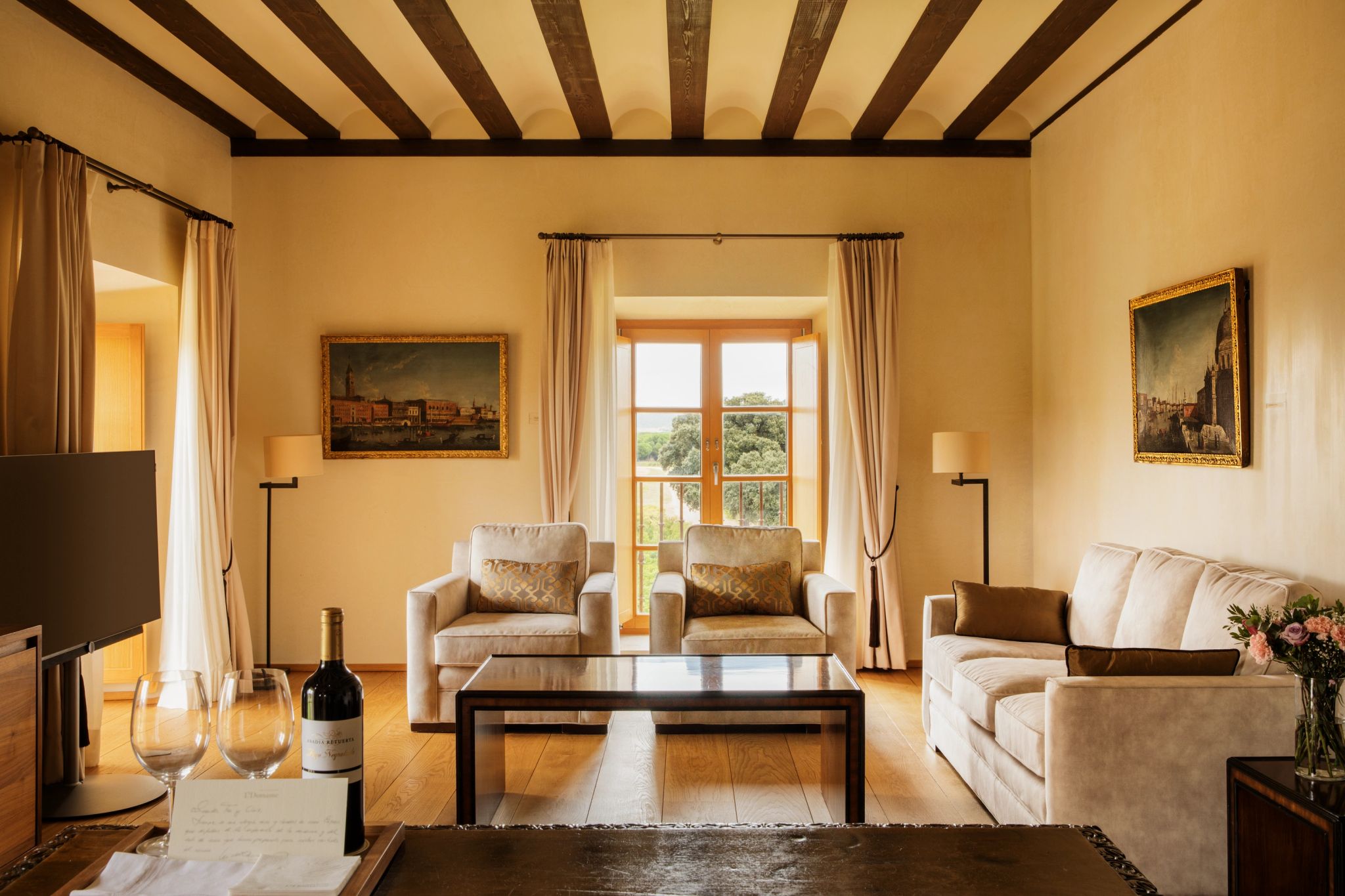 suite master - sala de estar - vista panoramica