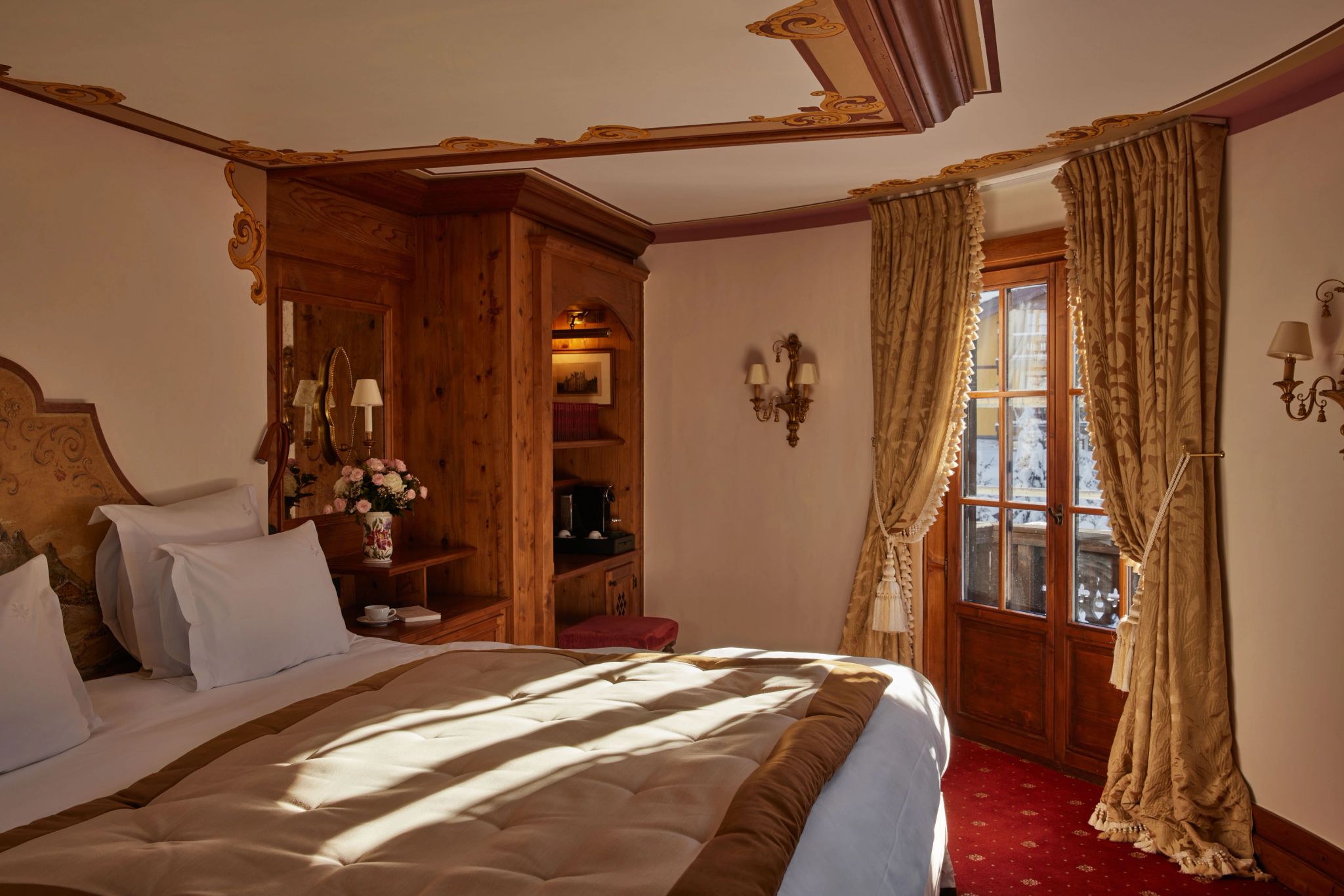 The Lys Martagon Suite  cama confortavel - suite com vista