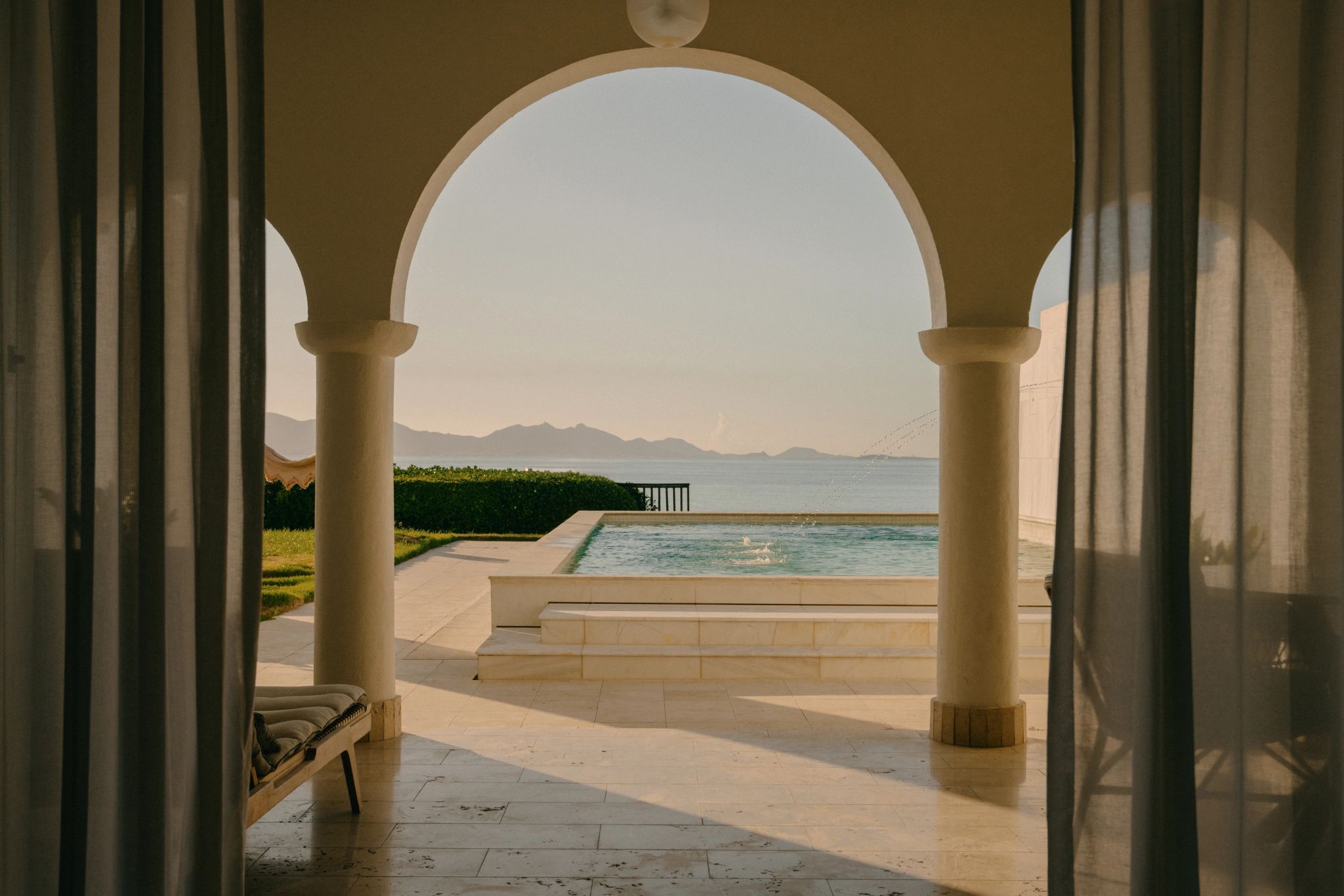 piscina externa – piscina privativa – piscina de luxo - piscina frente mar