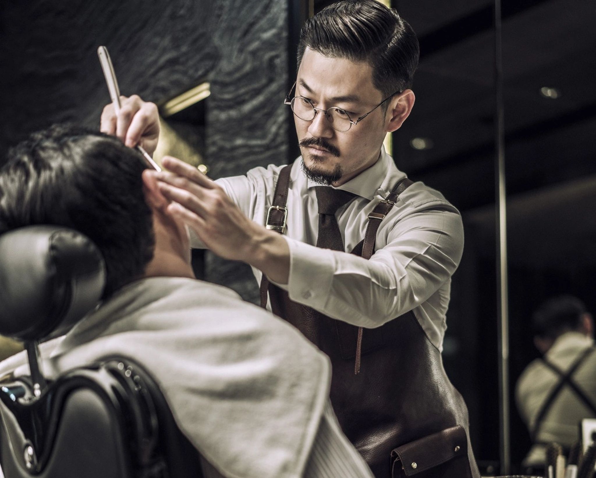 Barbeiro do hotel salao de beleza - hotel com cabeleleiro - babearia chique