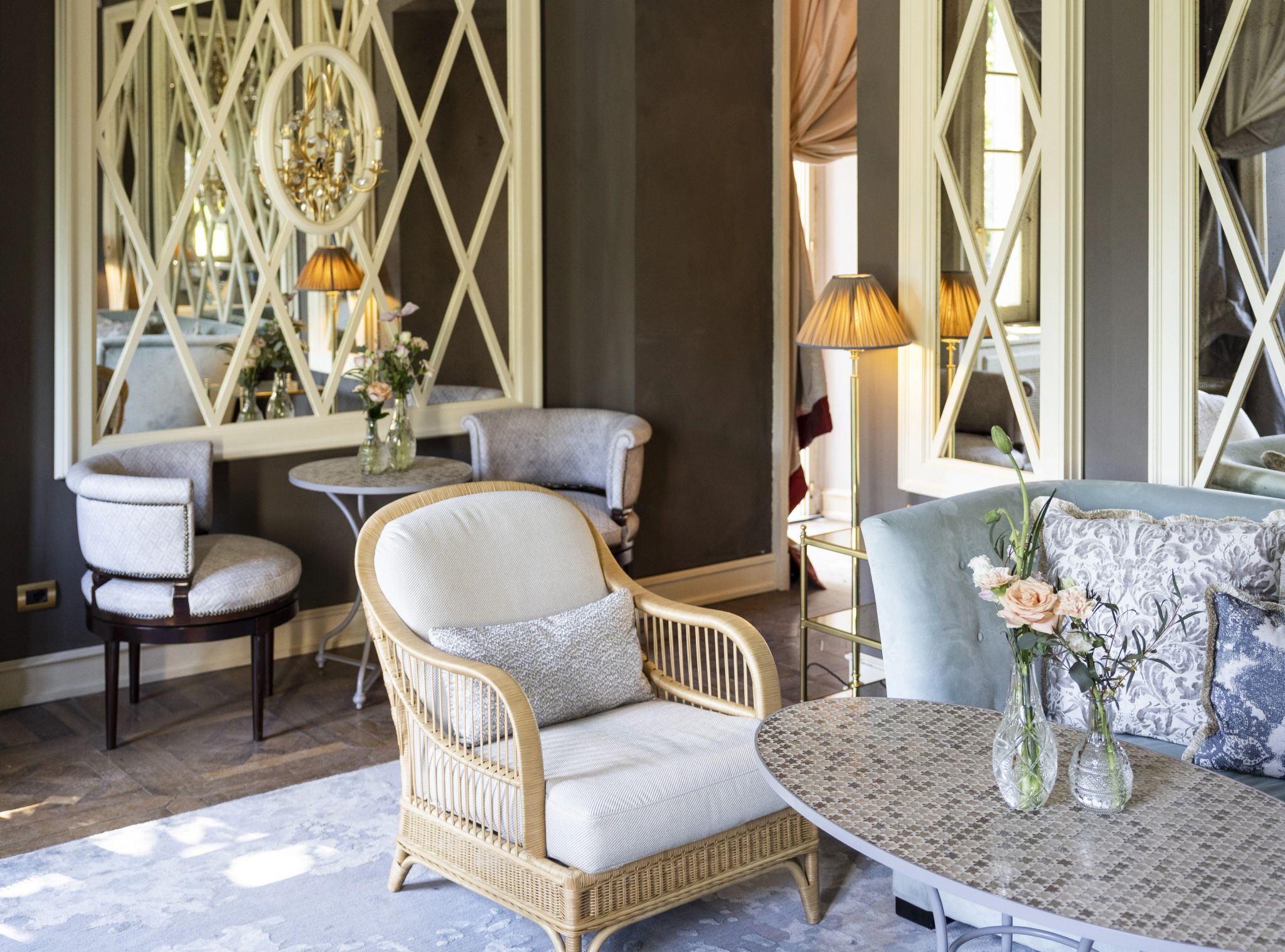 Sala Degli Specchi sala de estar - decoracao chique - luxo