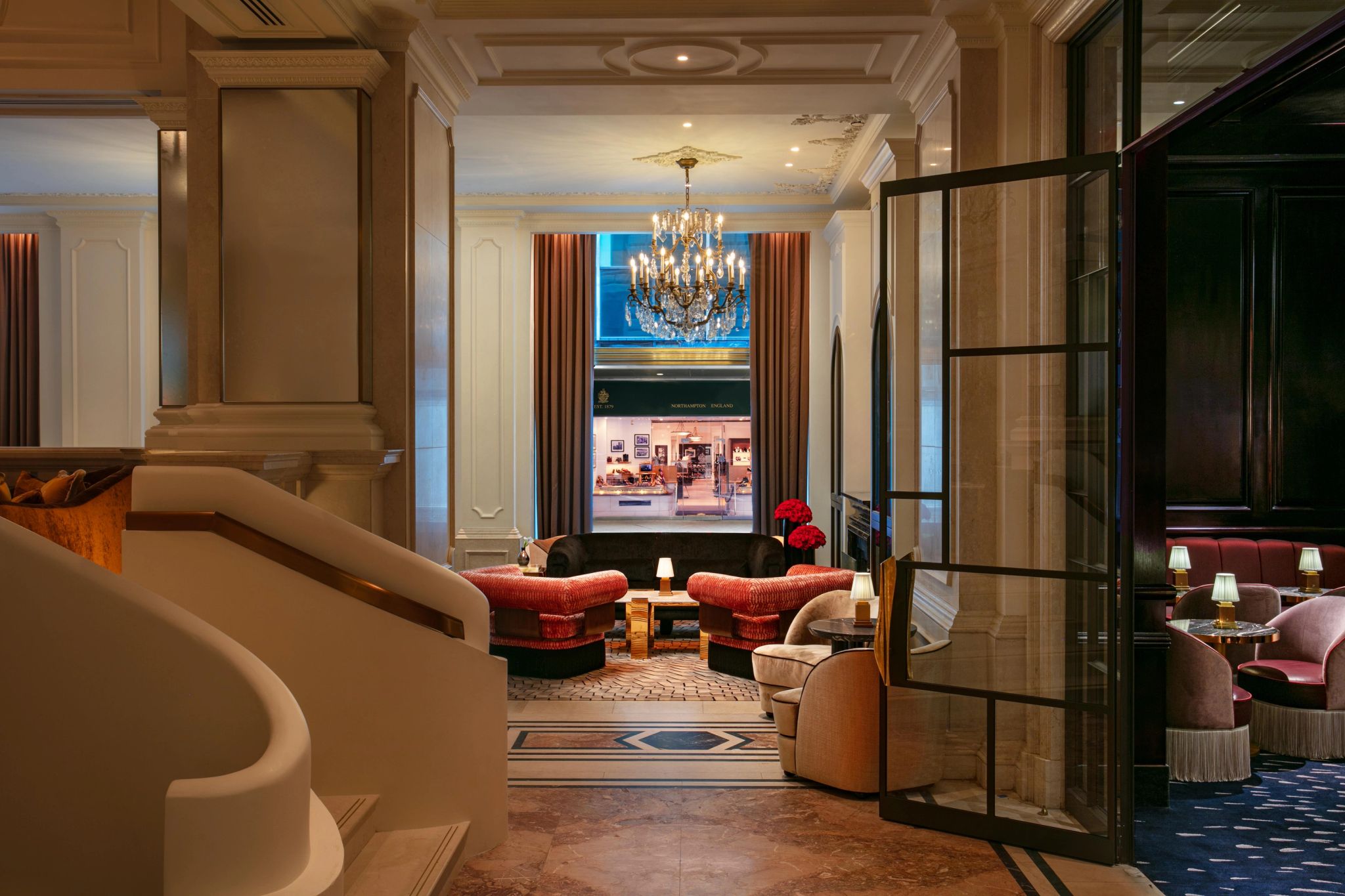 The Drawing Room area interna restaurante – design elegante - decoraçao chique
