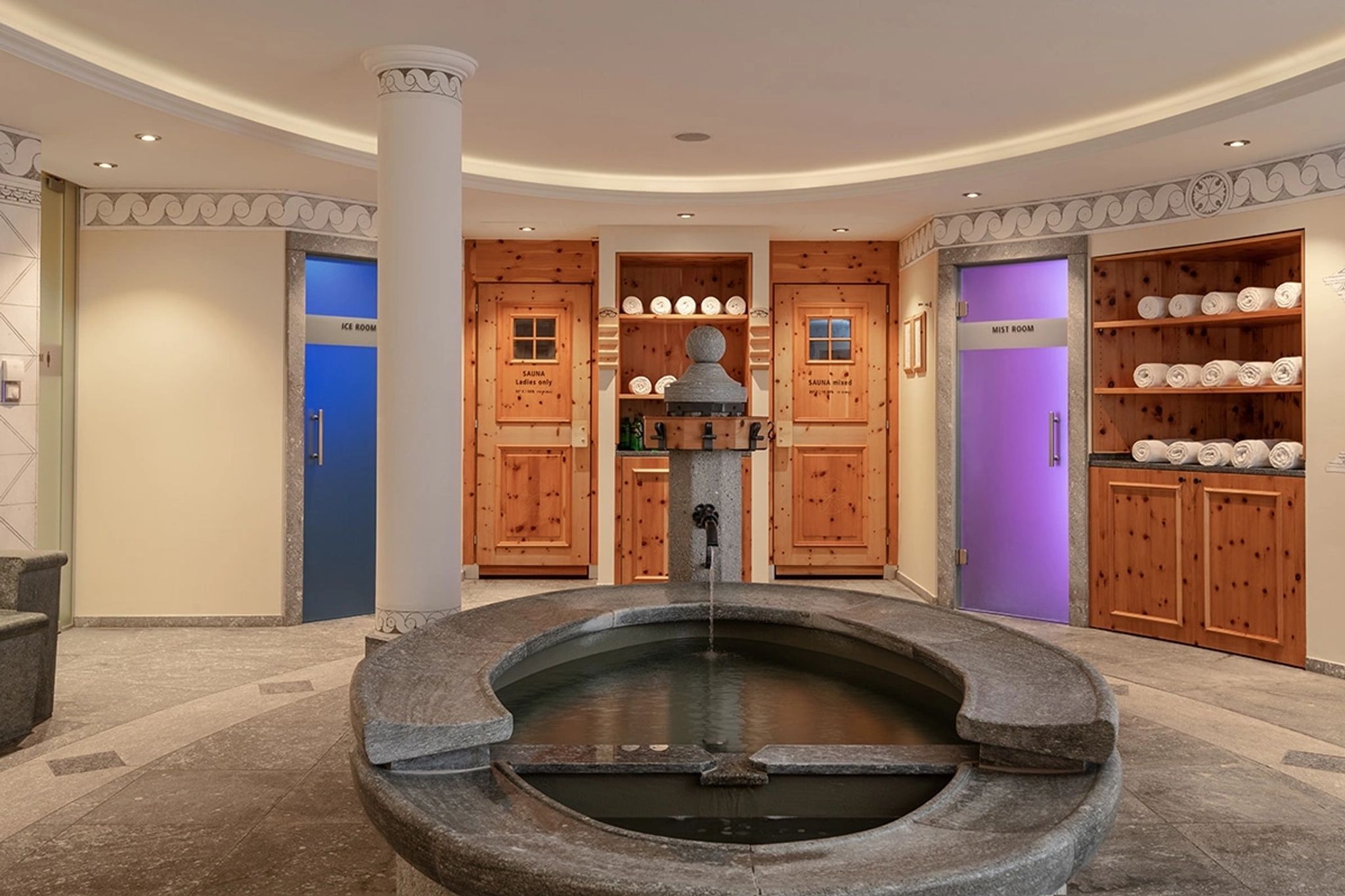 spa moderno - banho de jacuzzi - tratamentos de spa