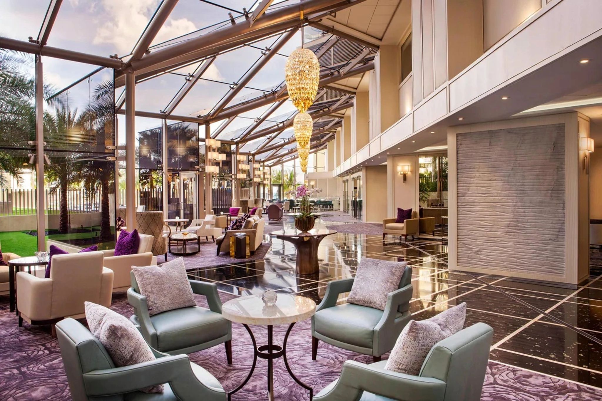 lobby moderno - lobby de hotel- areas comuns hotel