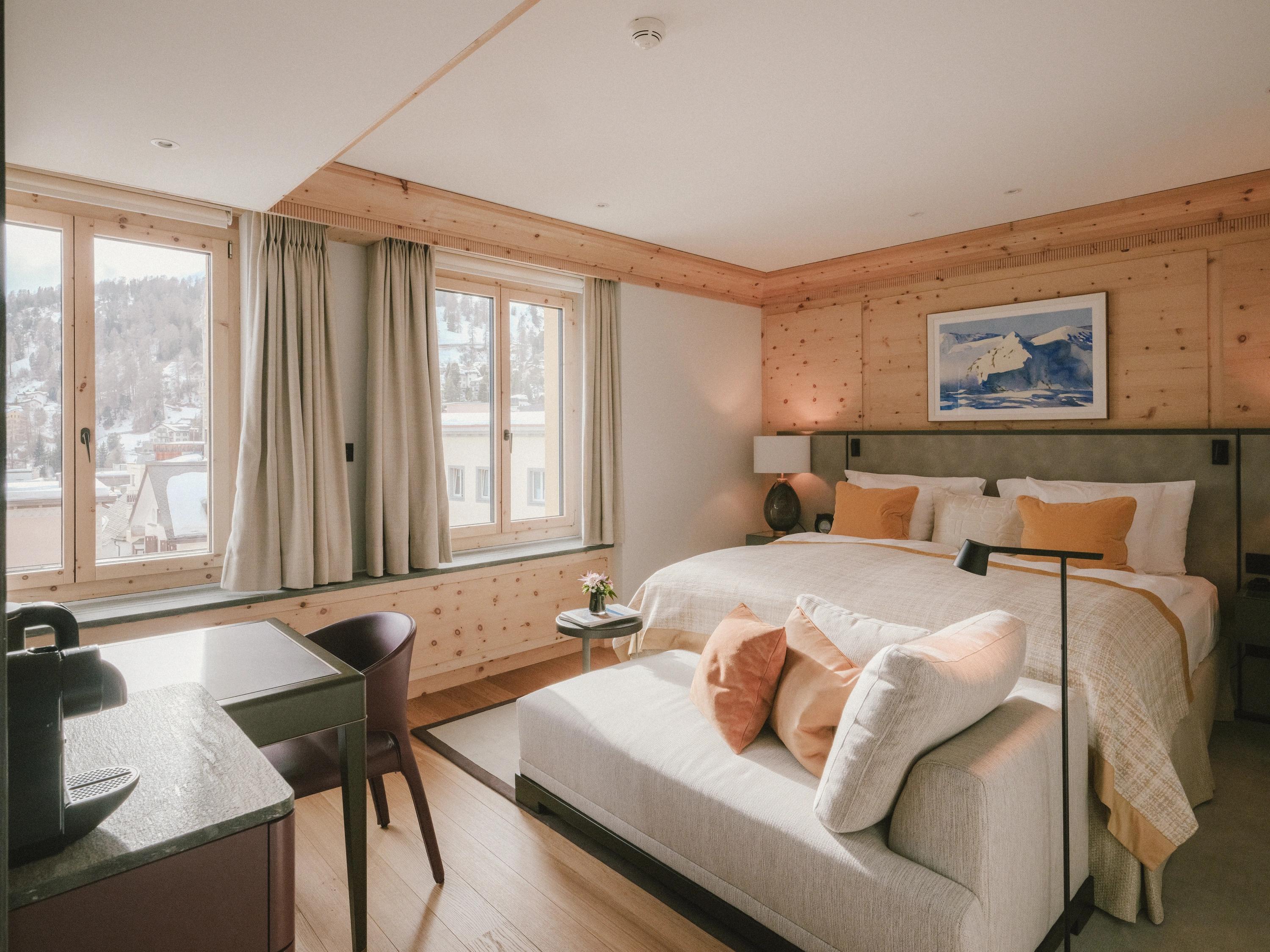 quarto com vista - quarto casal - design rustico