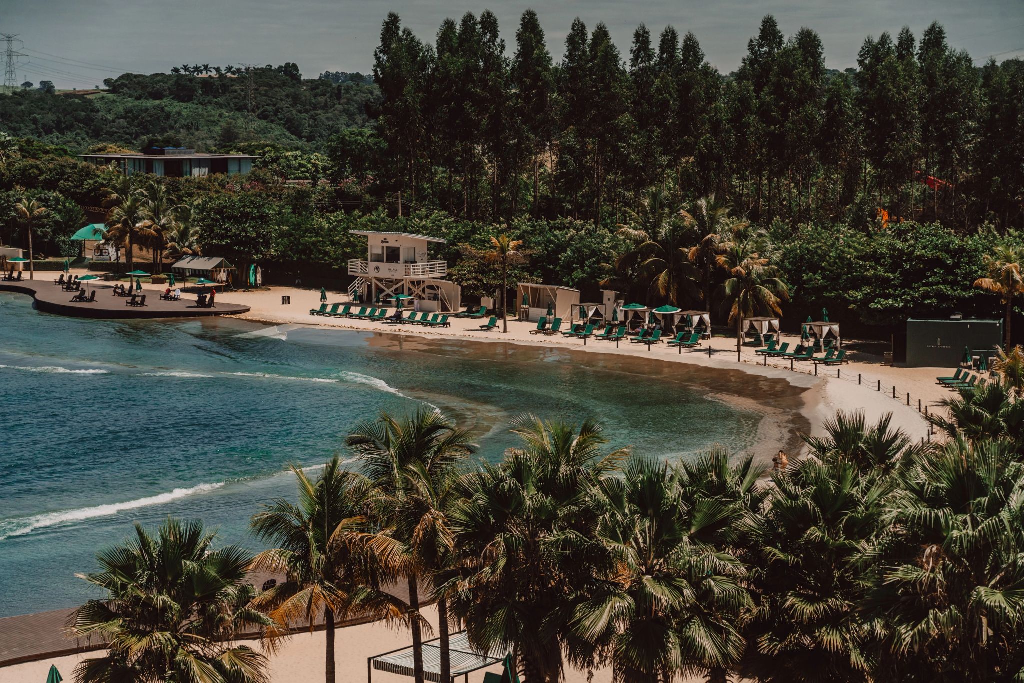 Piscina de surf piscina de surf - natureza - lazer ao ar livre