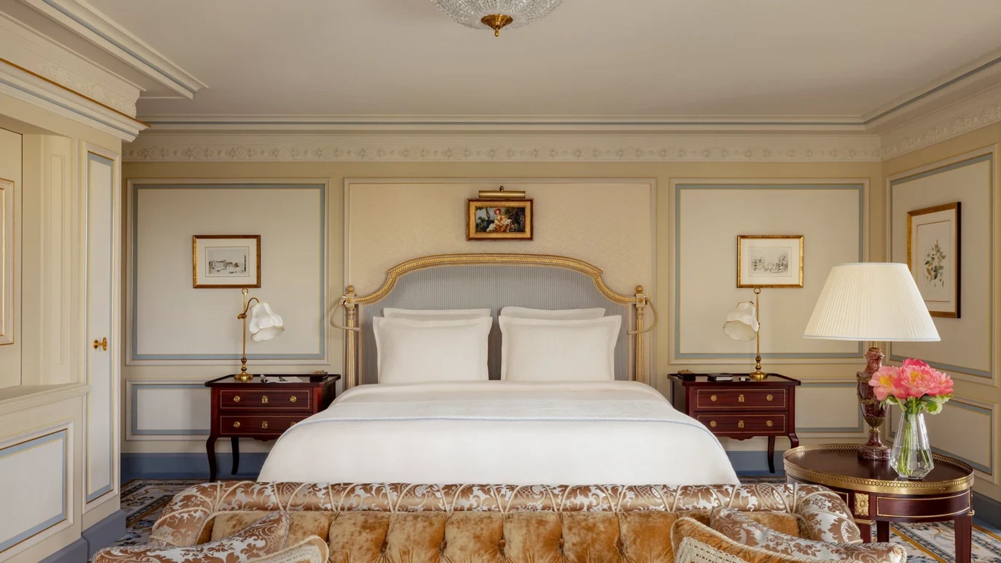 cama king size - design luxo interior - suite nupcial paris