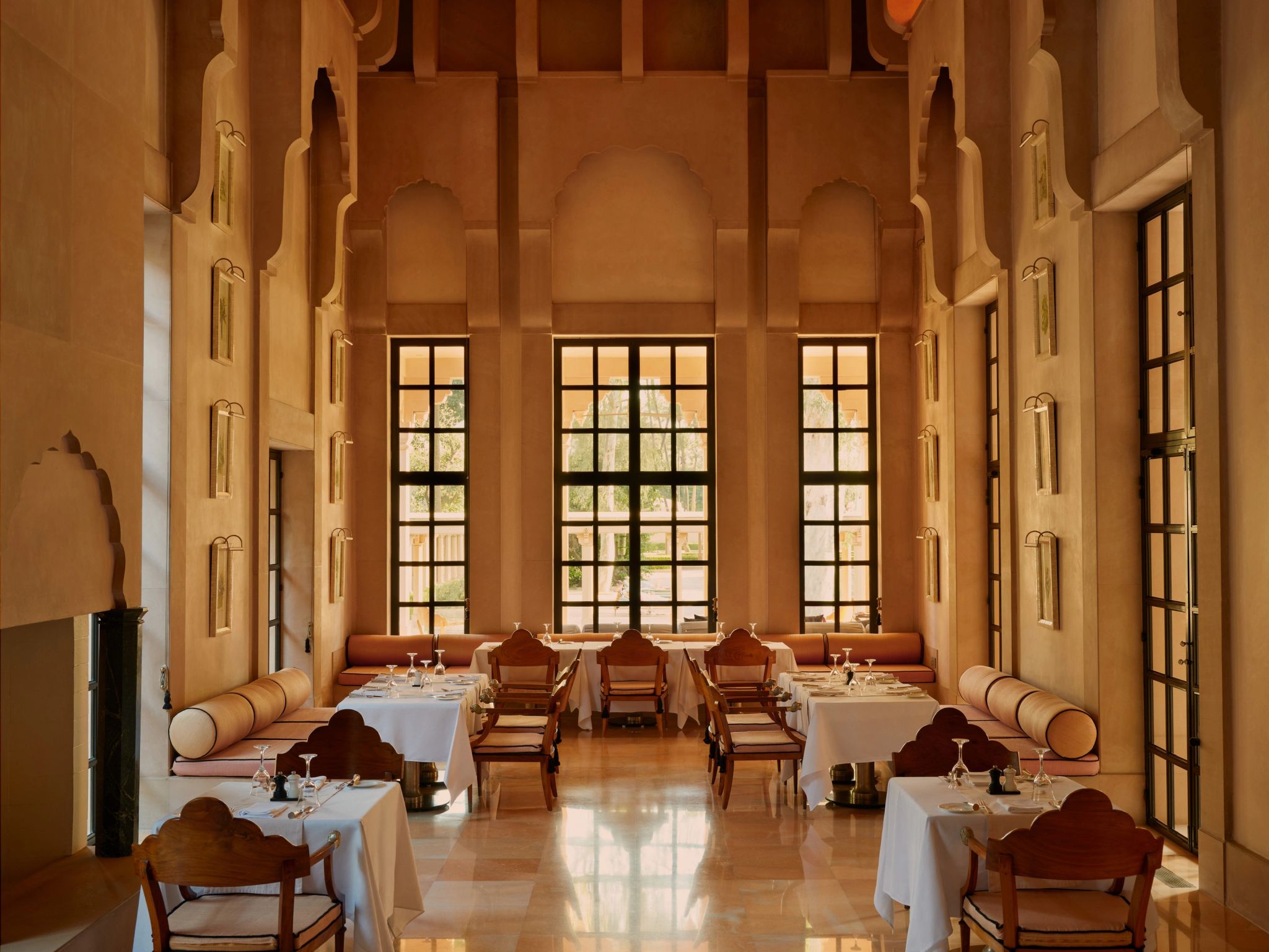 culinaria indiana - restaurante chique - restaurante de hotel