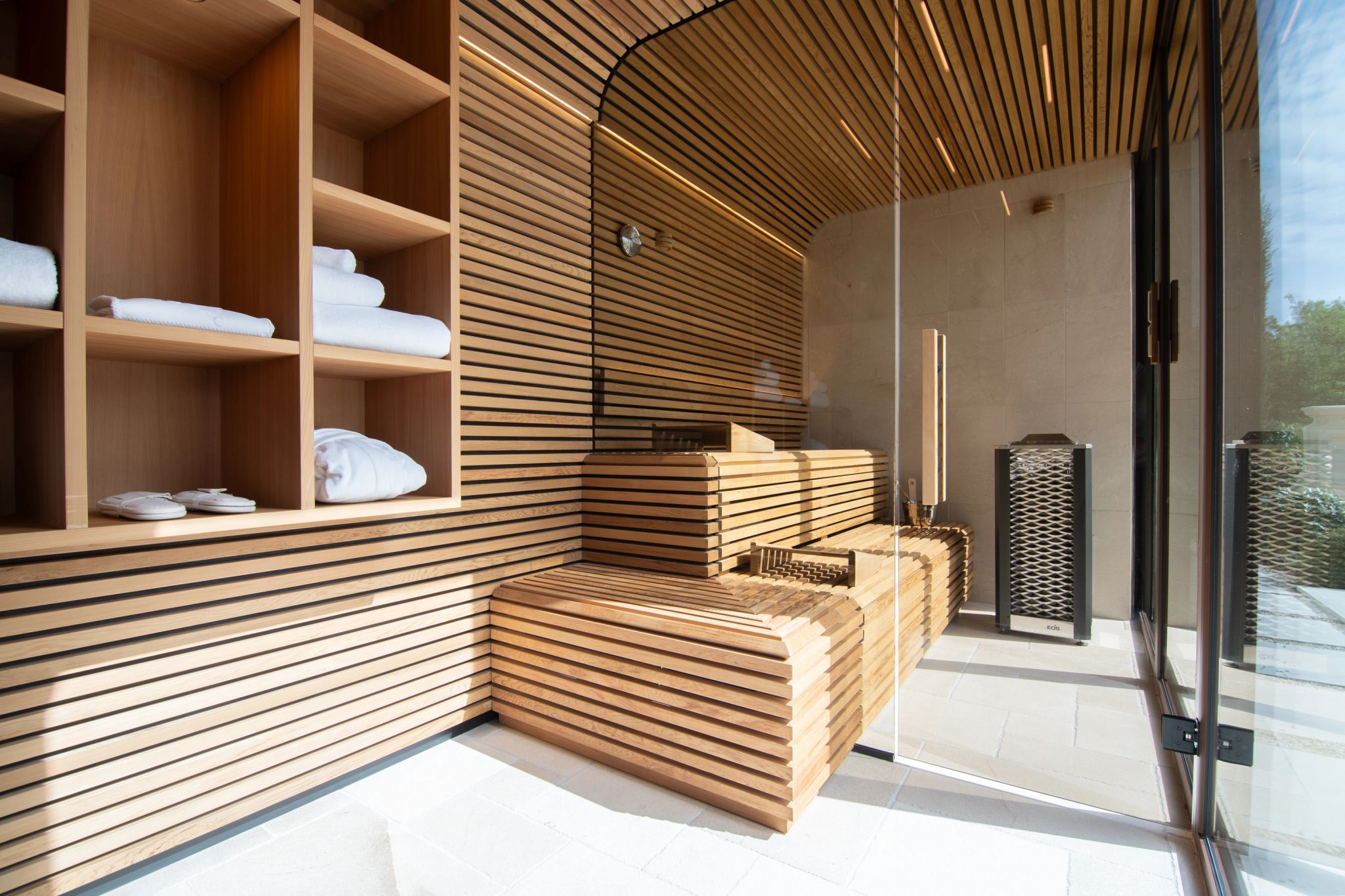 Cassiopée Suite sauna privativa – sauna seca - bem estar - tratamentos de bem estar - sauna para casais