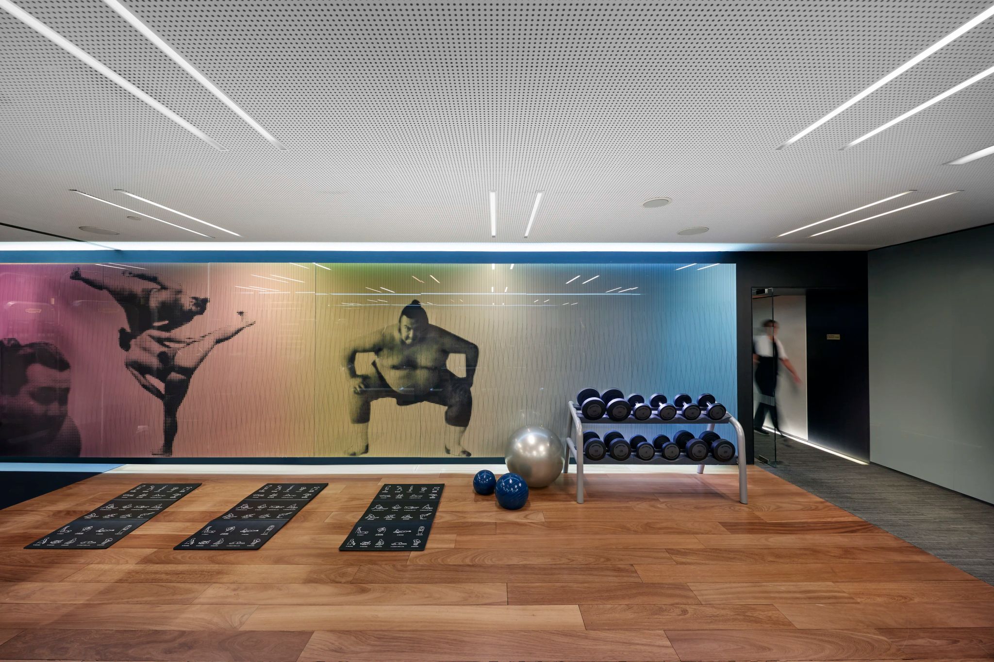 academia do hotel - ginástica - mandarin oriental barcelona