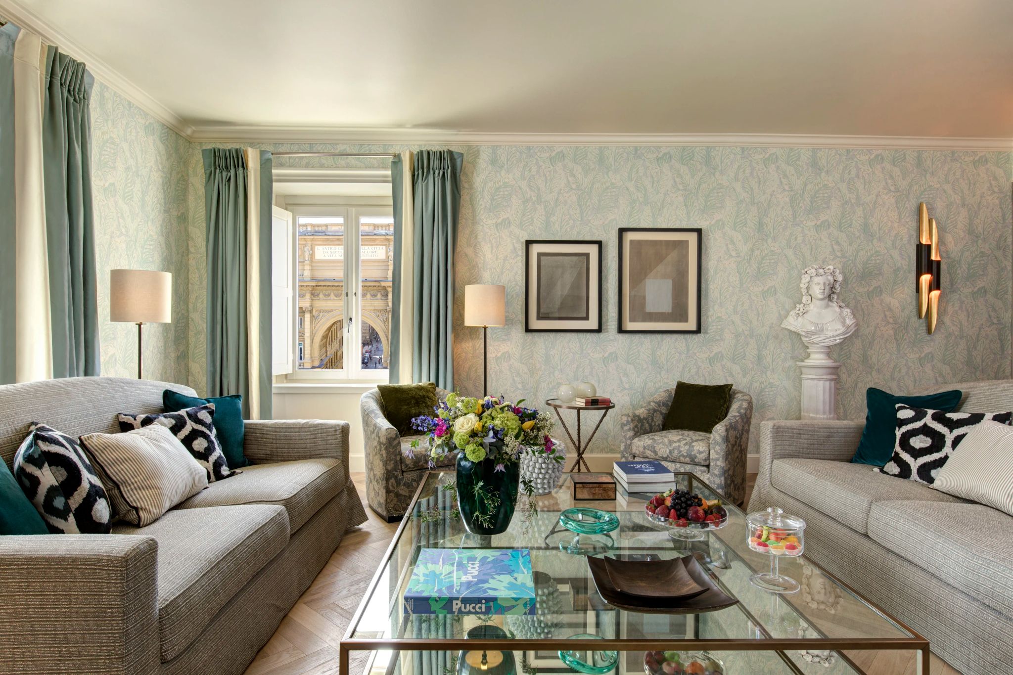 suite com vista – suite com sala – sala da suite