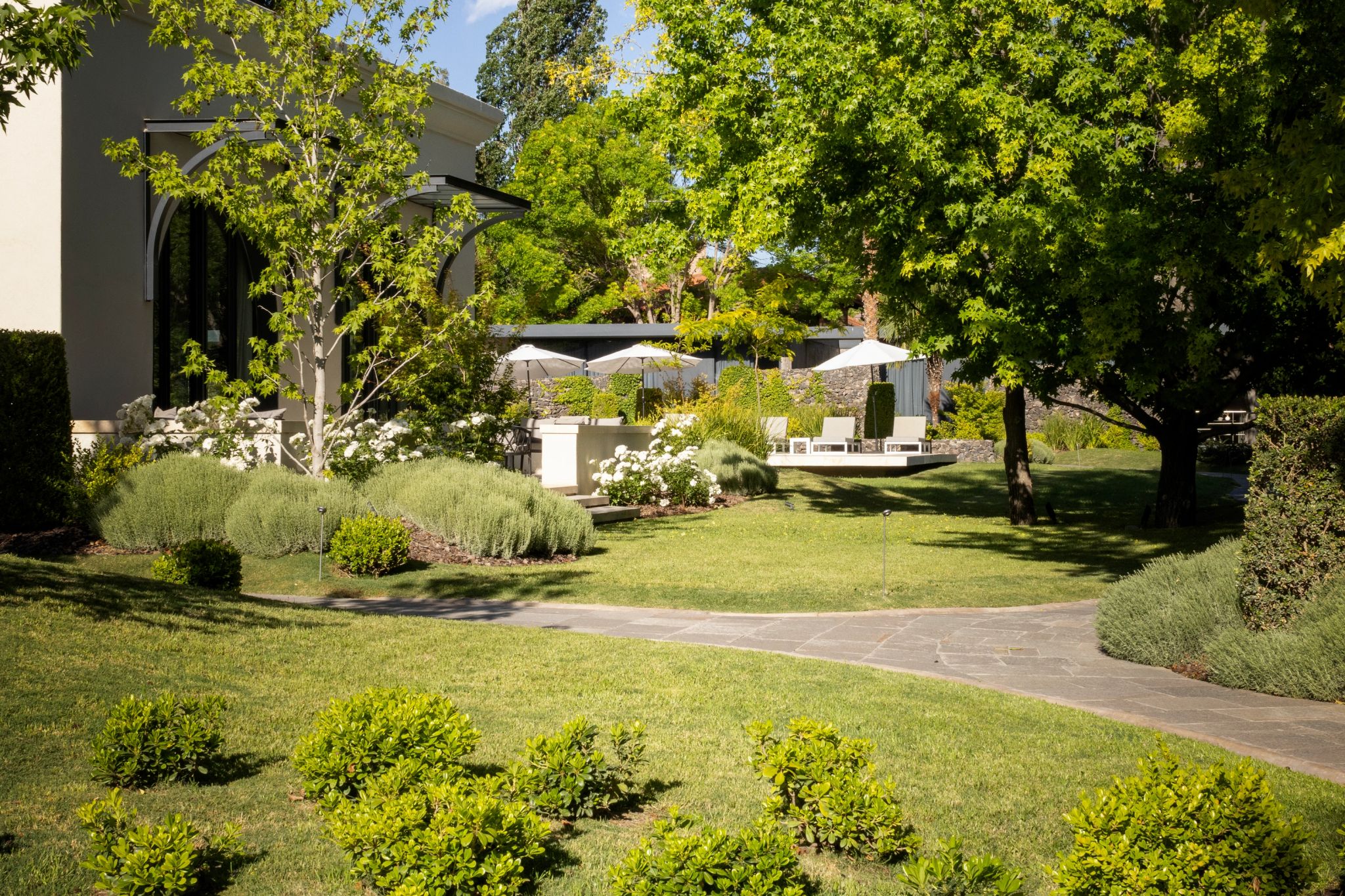 Jardim vista jardim - natureza