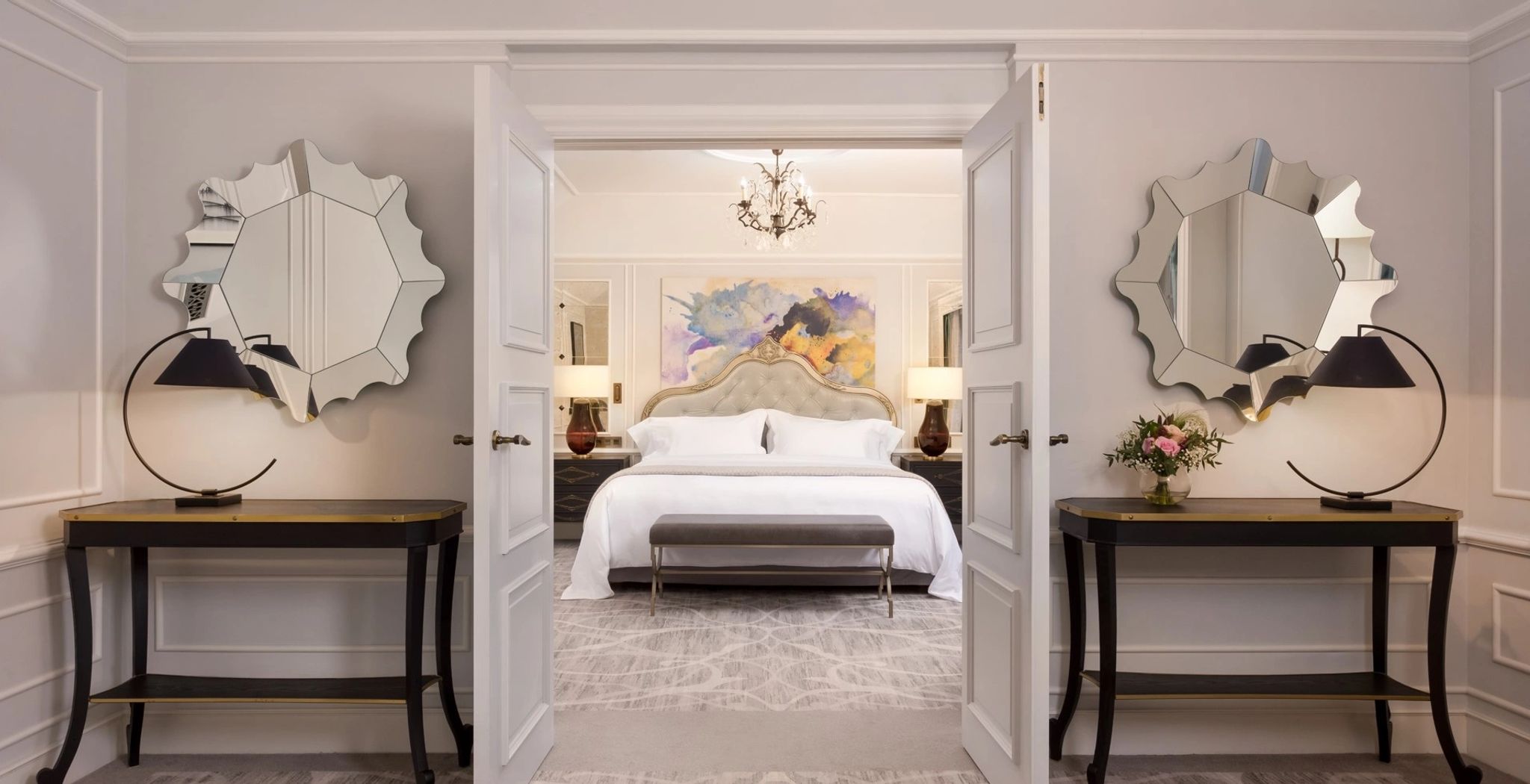 cama king - suite com terraço - suite de luxo