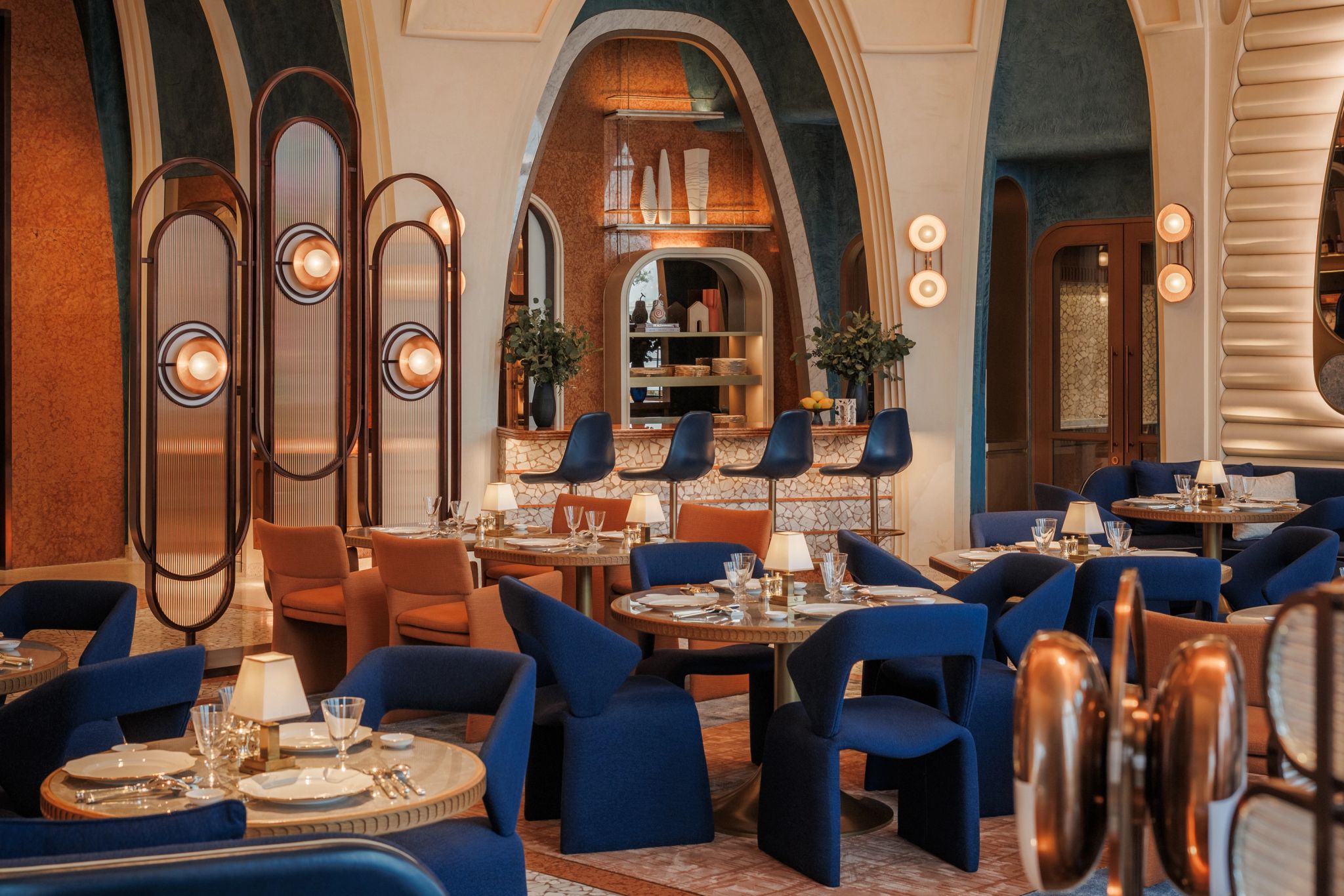 restaurante de luxo rialto dubai - hotel jumeirah marsa - resort gastronomico