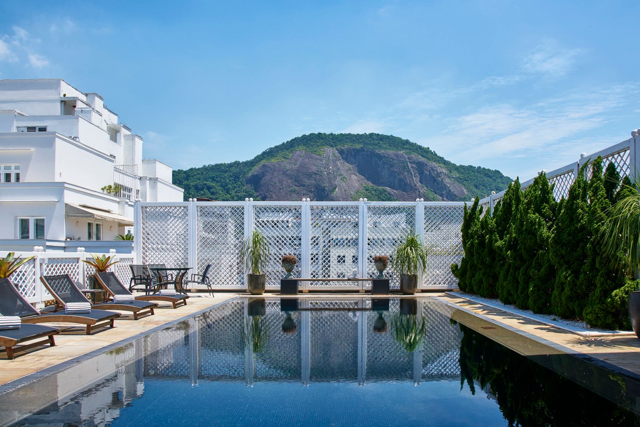 hotel copacabana - black pool - piscina privativa