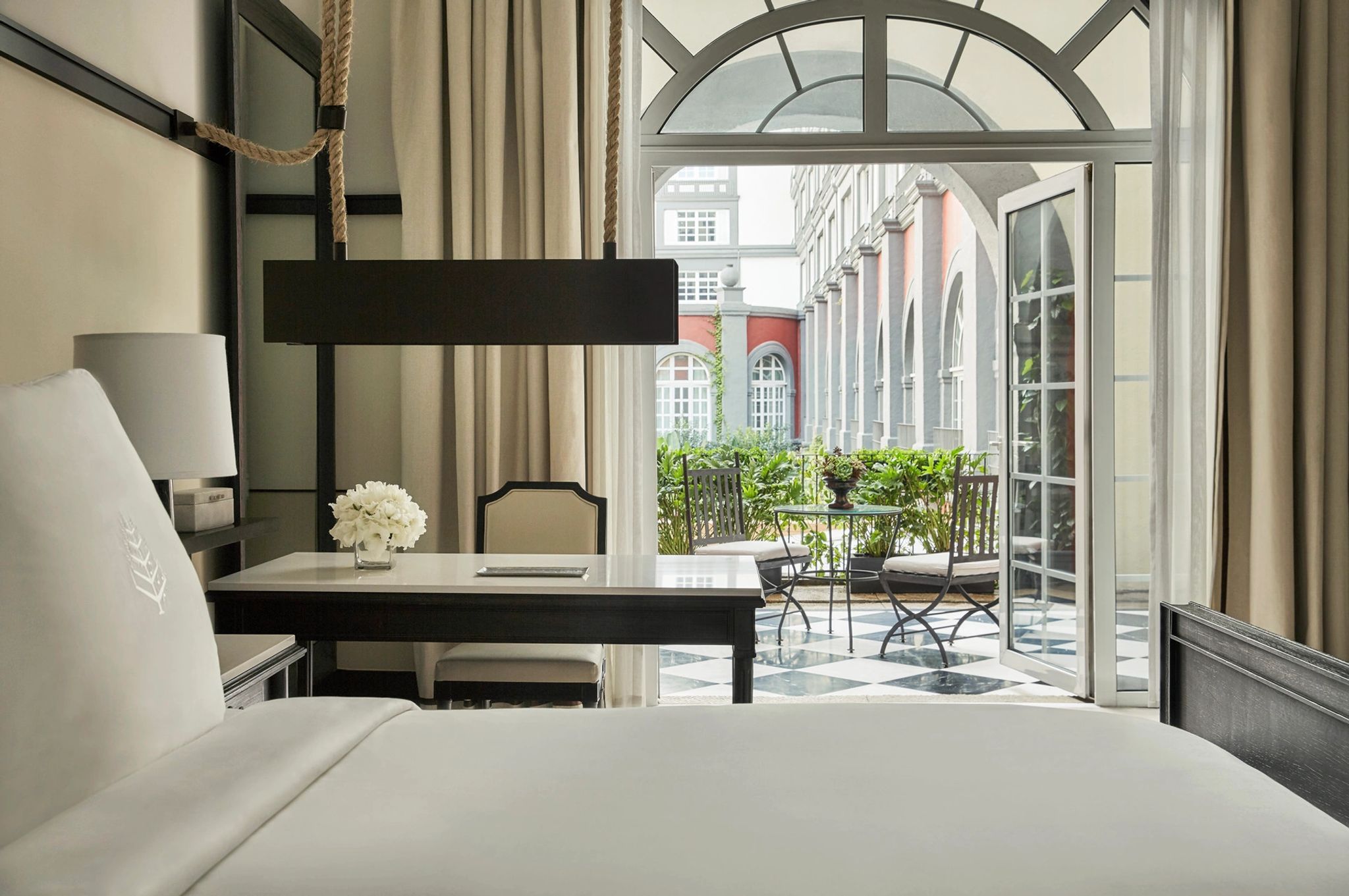 Premier Terrace quarto com terraço - terraço mobiliado - terraço privativo