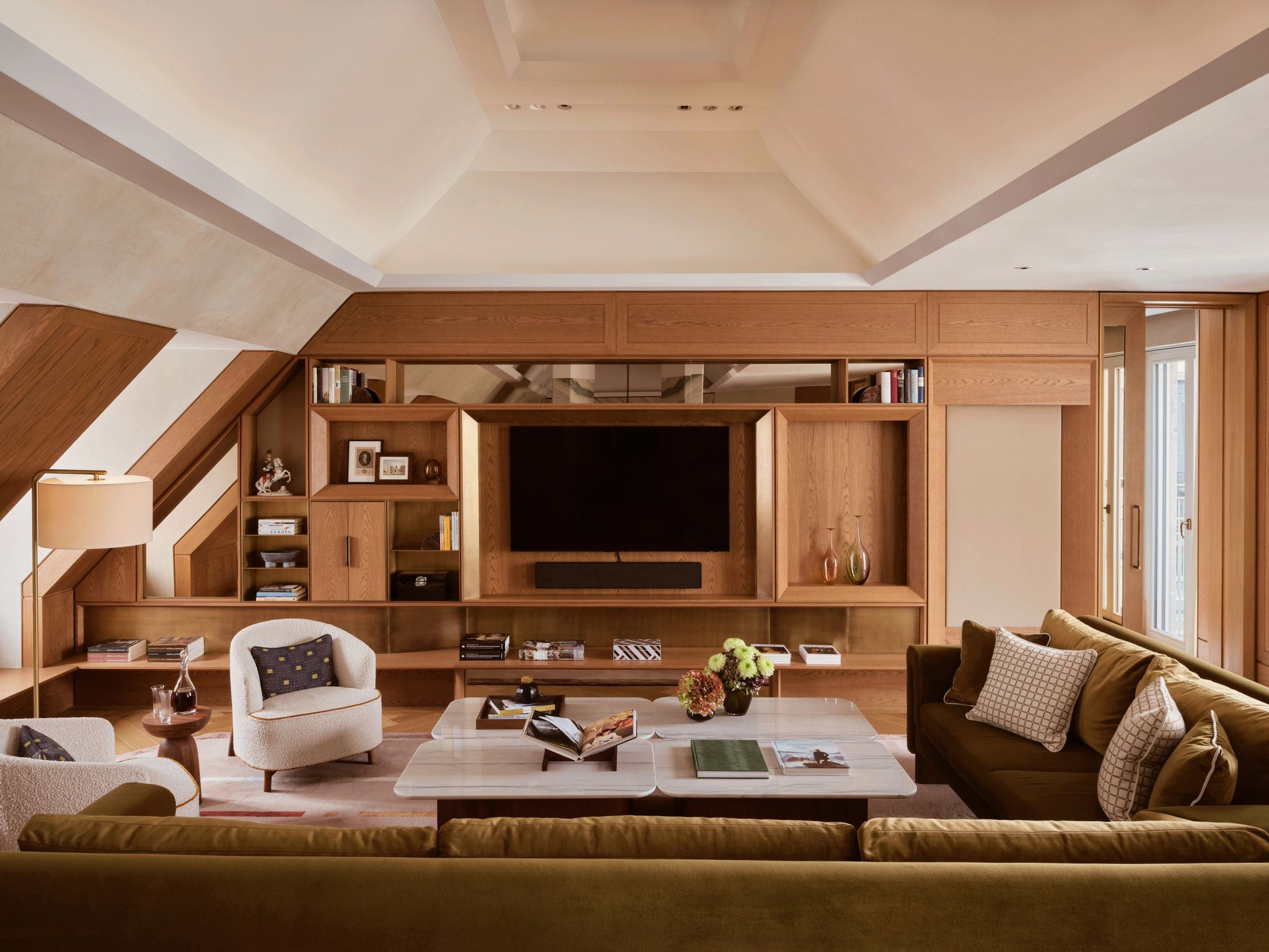 sala de estar - sala de tv - sala moderna