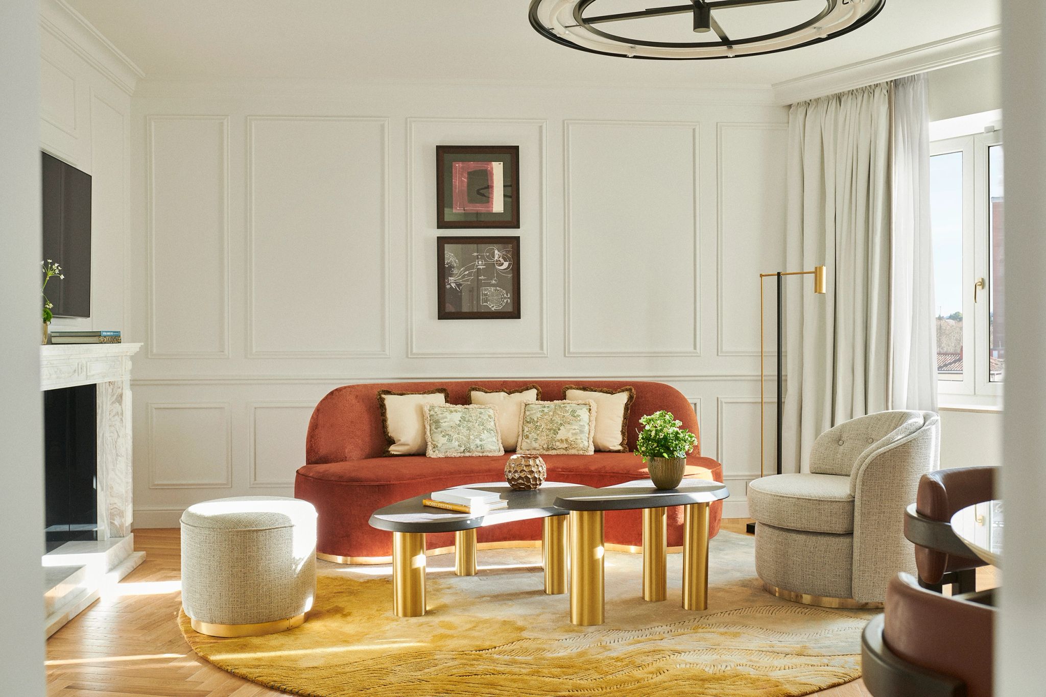 Cervantes One Bedroom Suite King City View sala de estar - sala separada - suite com sala