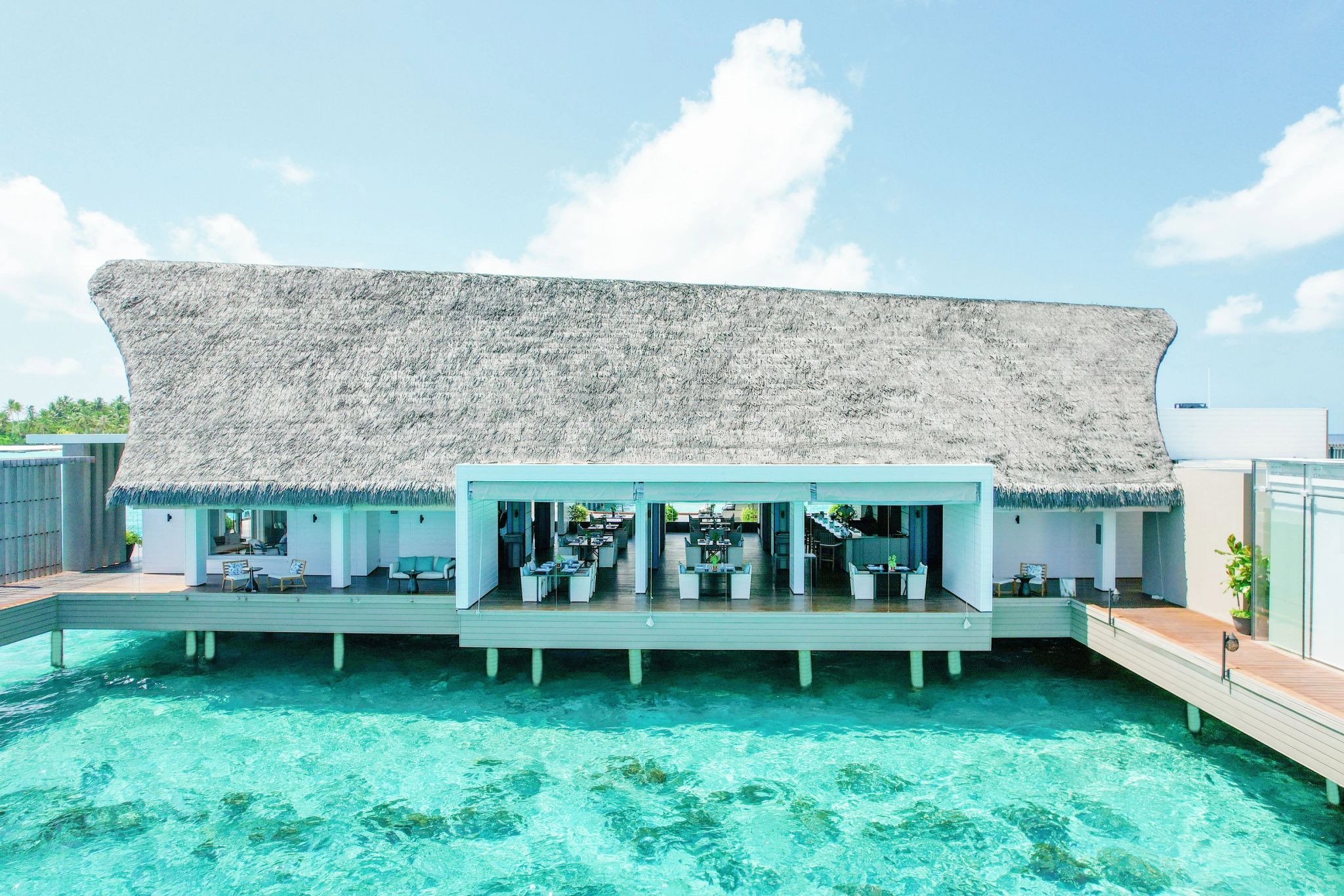 Restaurante Deelani restaurante vista mar – restaurante em maldivas – gastronomia de luxo