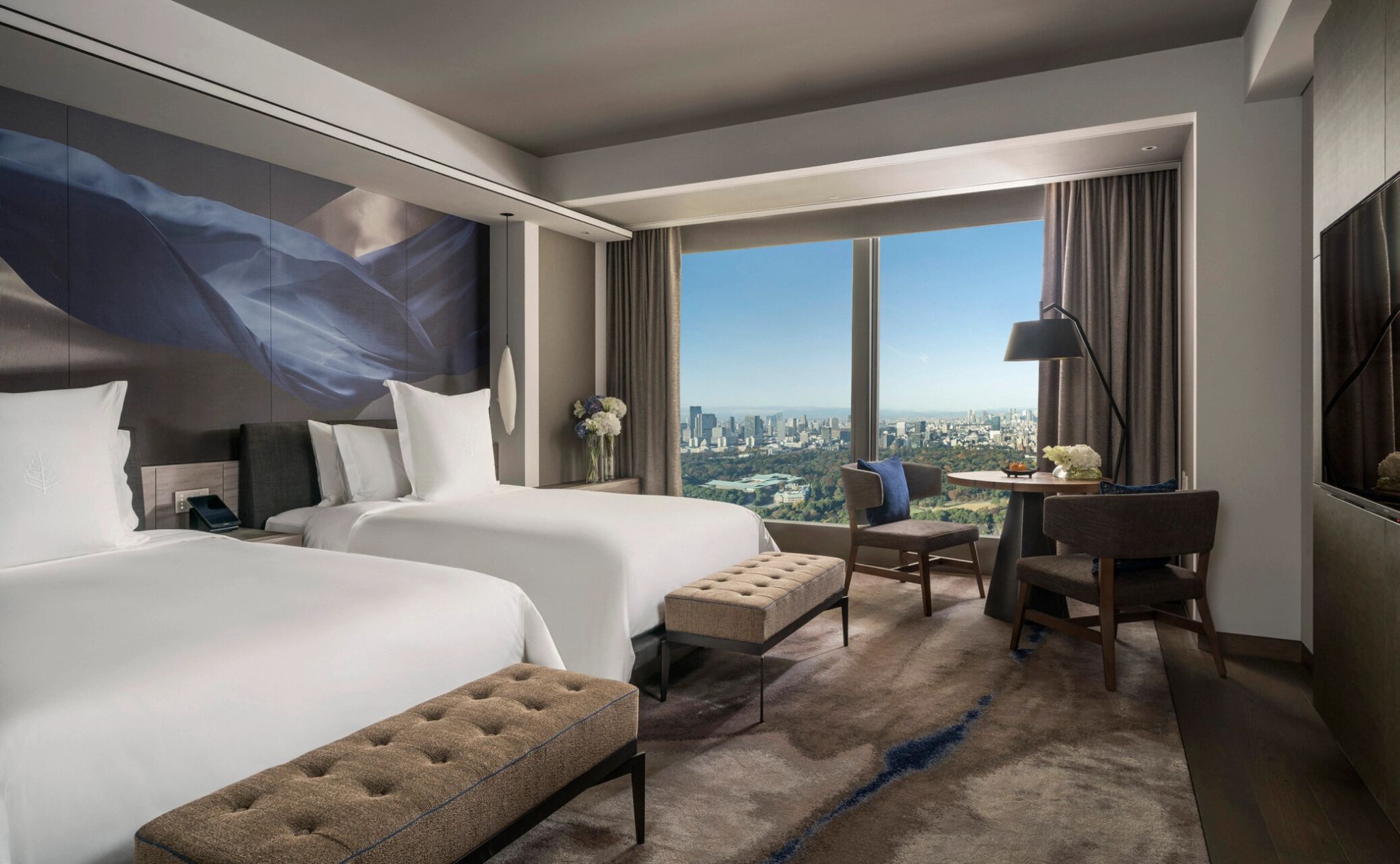 Deluxe Imperial Garden View Two Double quarto duplo - quarto com duas camas - camas twin