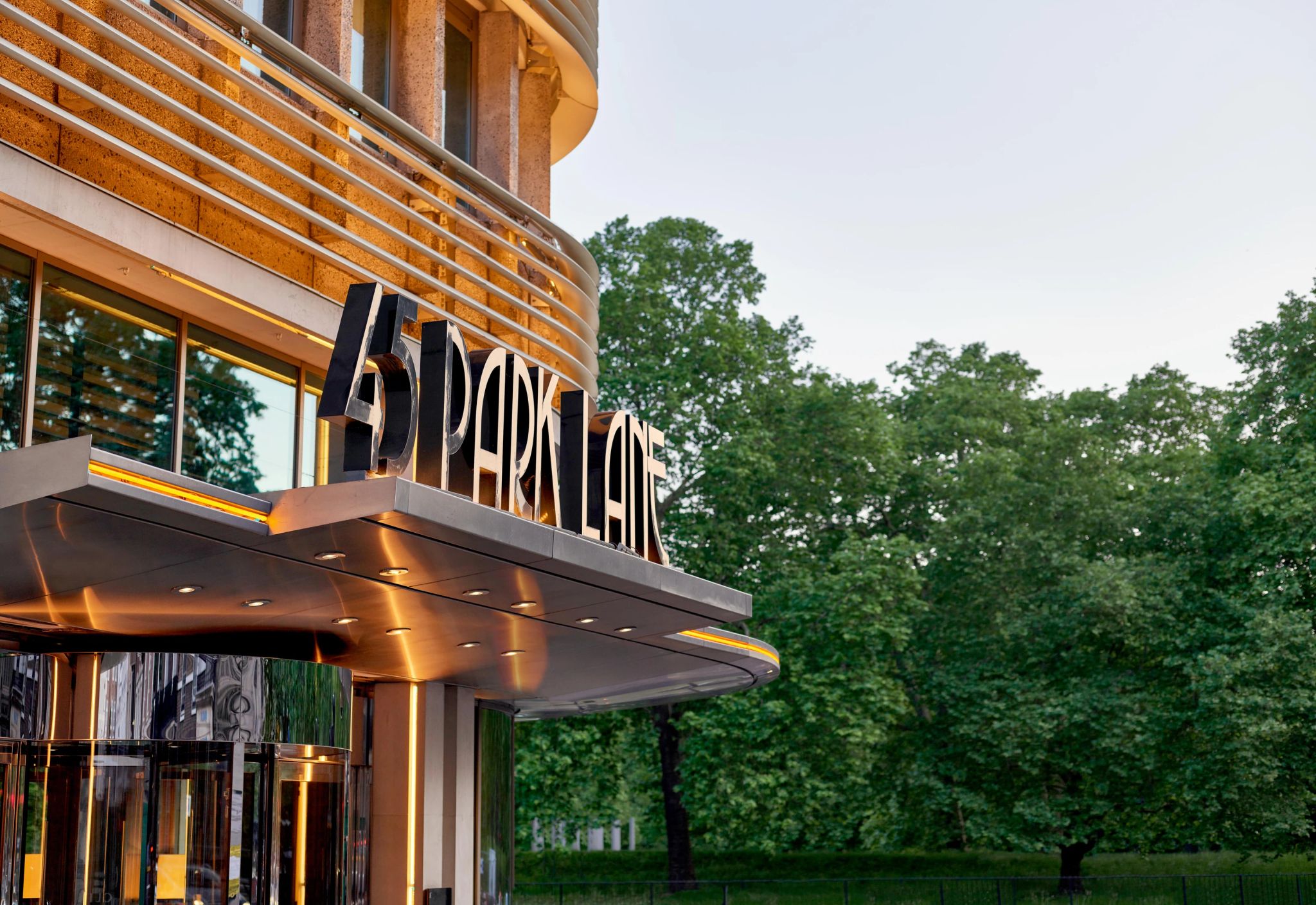 fachada 45 park lane - hyde park londres - hotel cinco estrelas londres