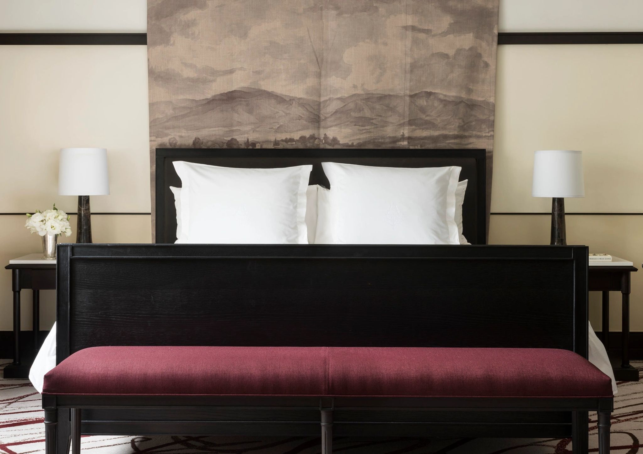 Superior quarto de hotel - cama king - decoraçao moderna