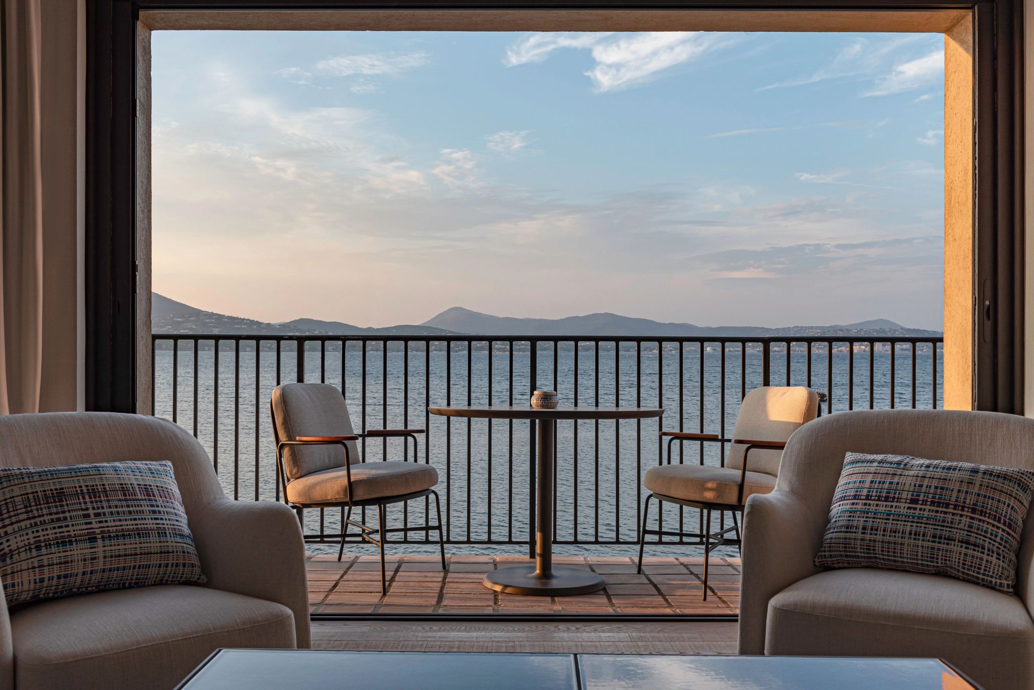 Heure Bleue Suite suite com terraço - terraço privativo – vista mar