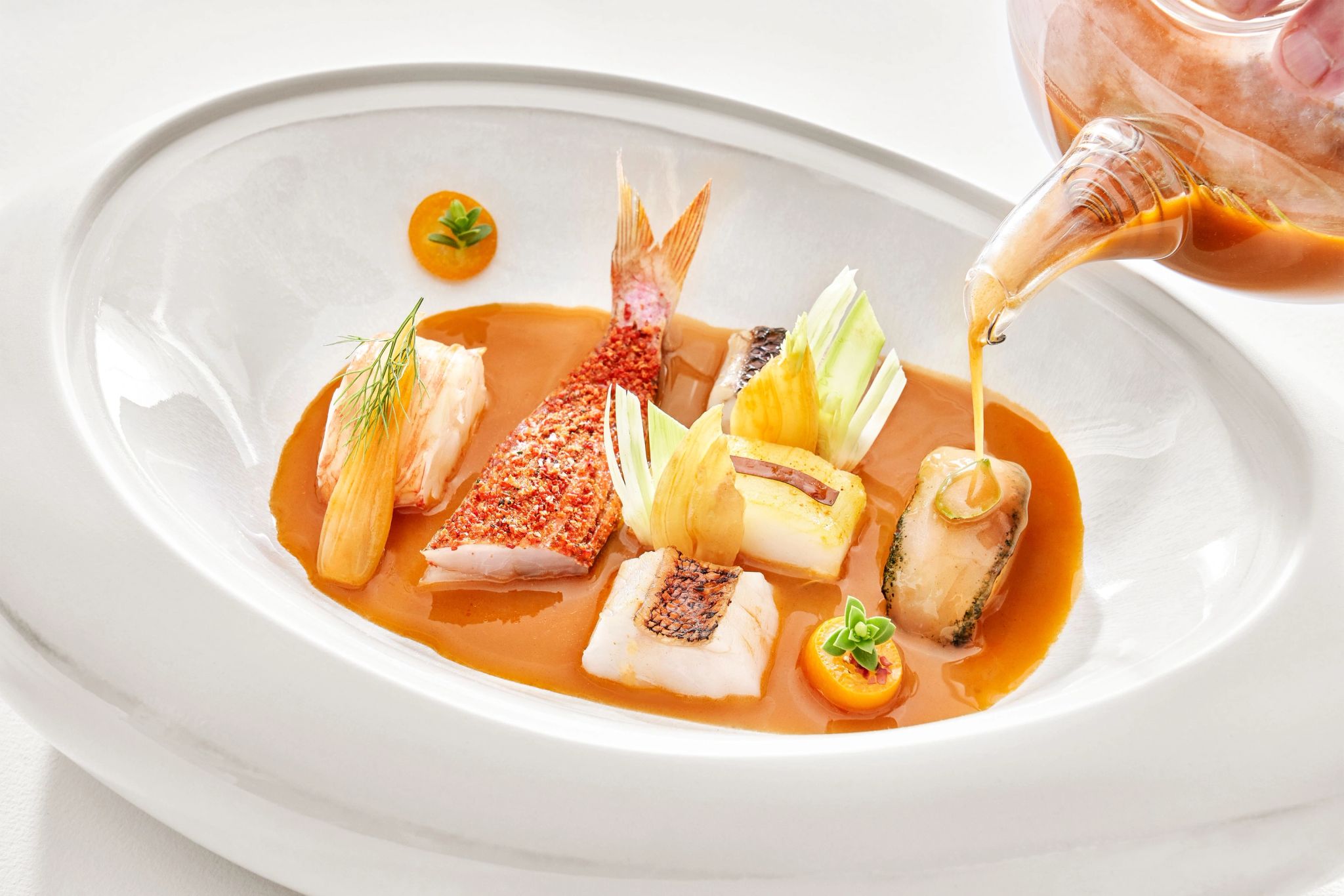 La Vague d'Or alta gastronomia – cozinha mediterranea – pratos gourmet