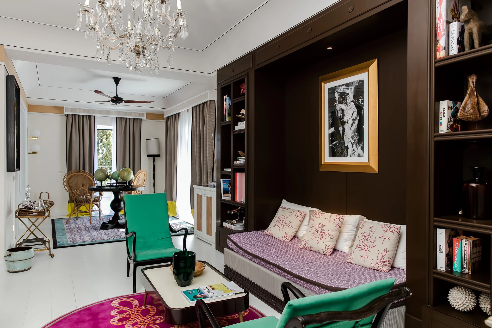 Chantecler Suite Garden and Partial Sea View sala de estar – sala suite – sala hotel