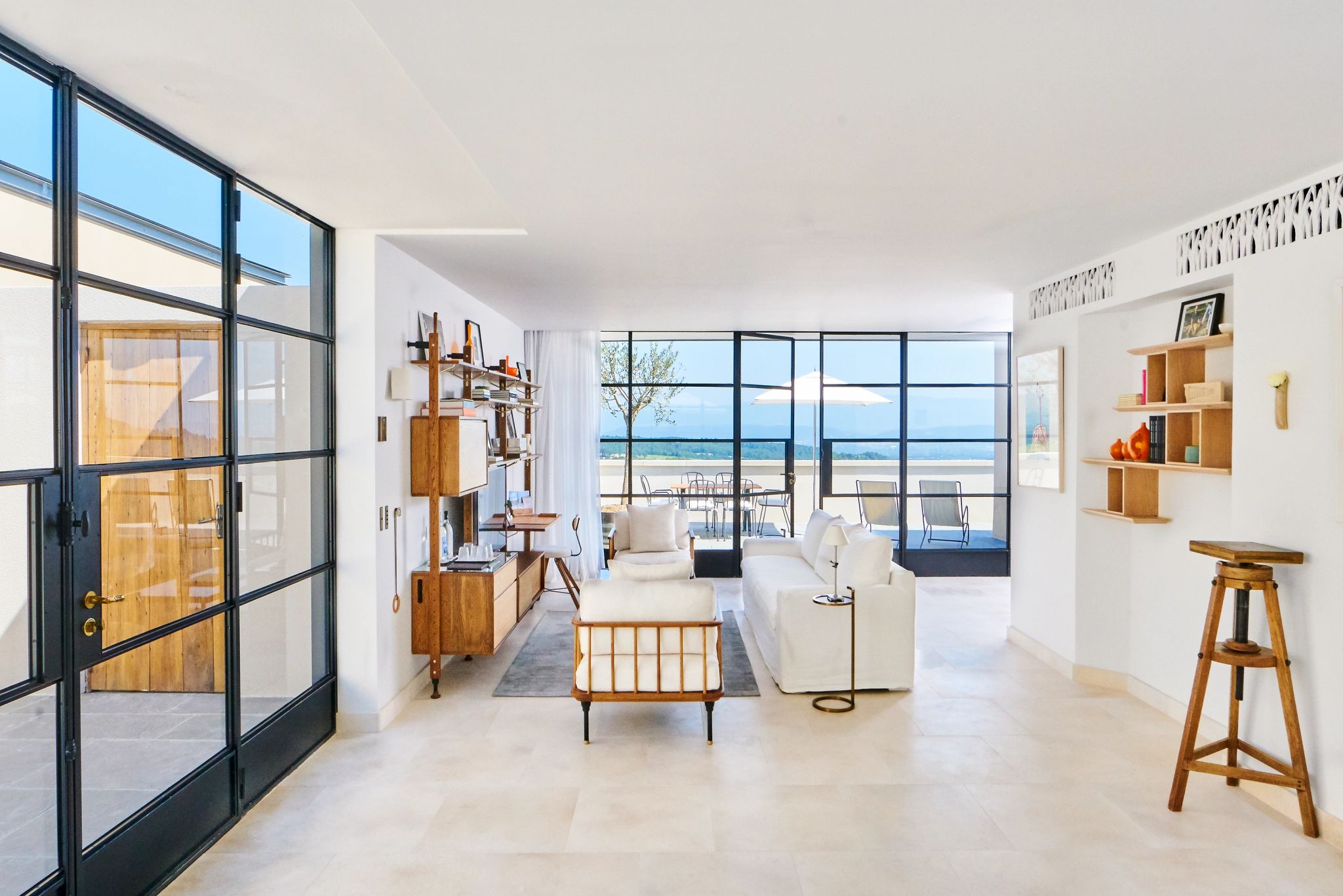 Two Bedroom Pool Villa Suite suite com sala - decoraçao de luxo – suite com terraço - suite com dois quartos