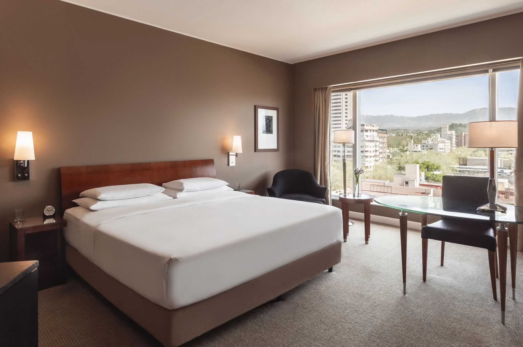 quarto de hotel - quarto casal - quarto vista andes