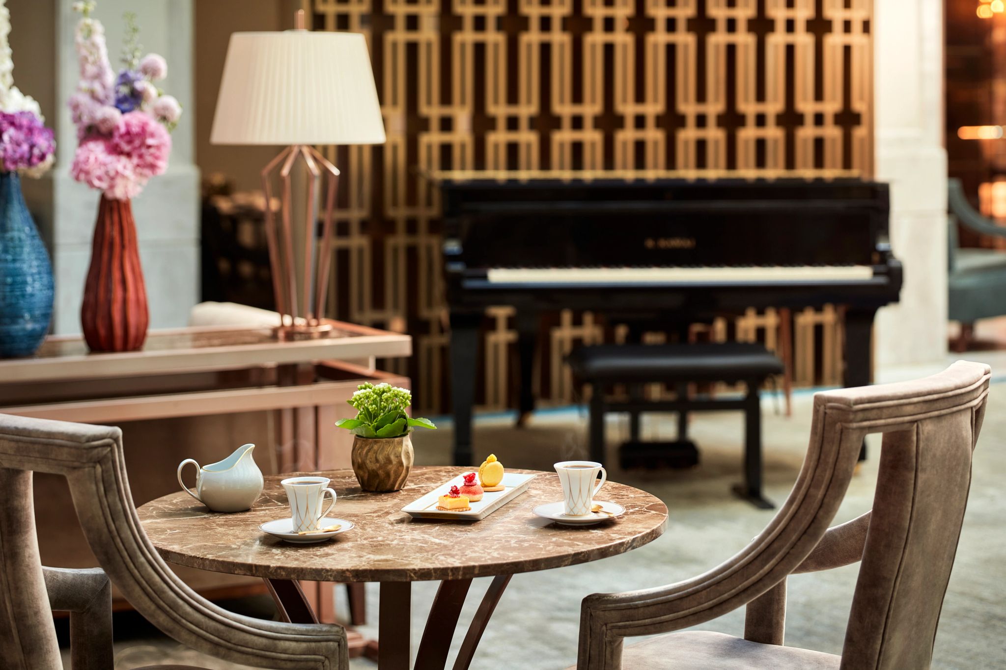 Lobby Bar cha da tarde – cafe da manha no hotel – lobby bar