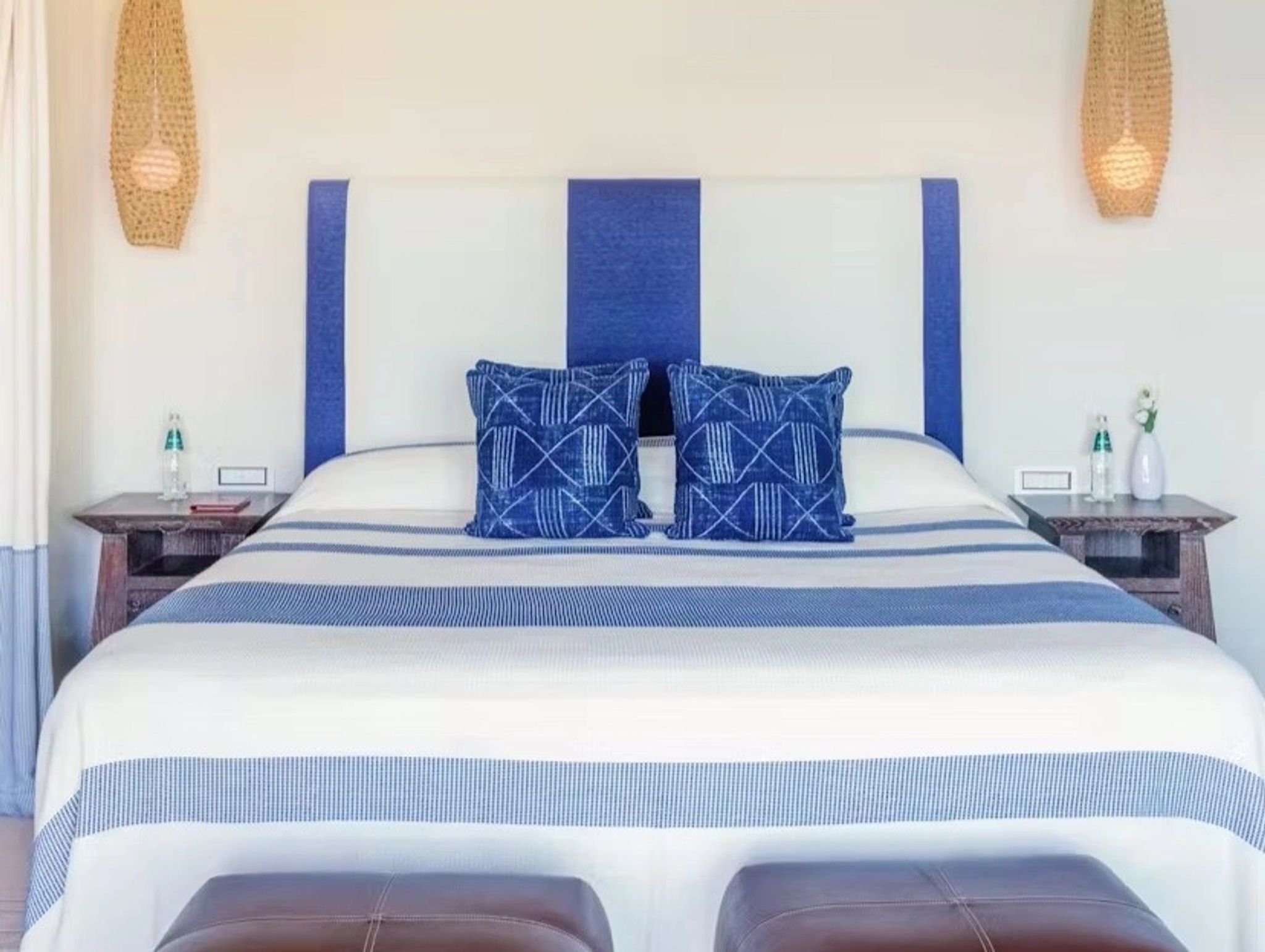cama king - vila de luxo - vila frente mar