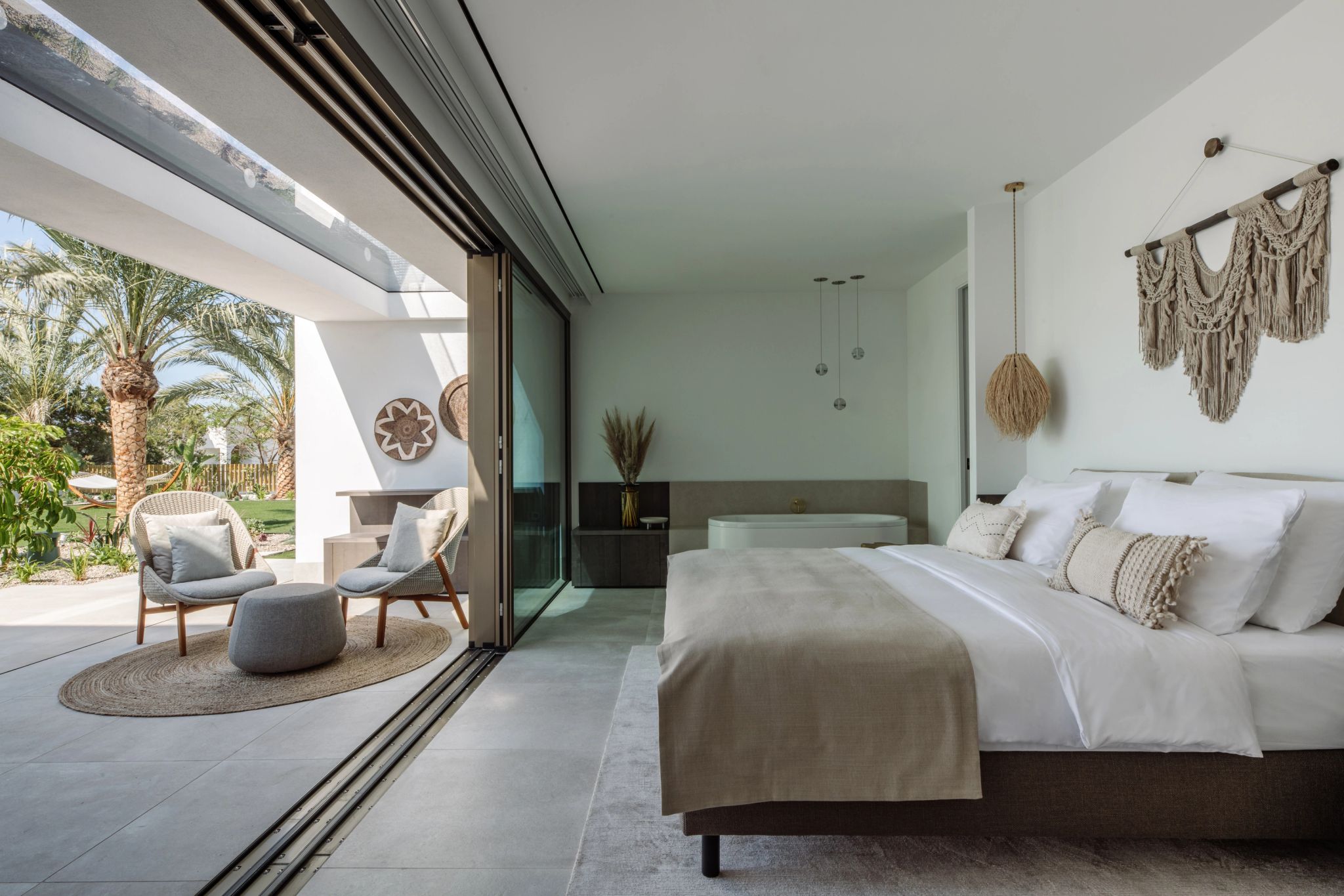 Grand Villa cama de casal - vista panoramica - vila grande