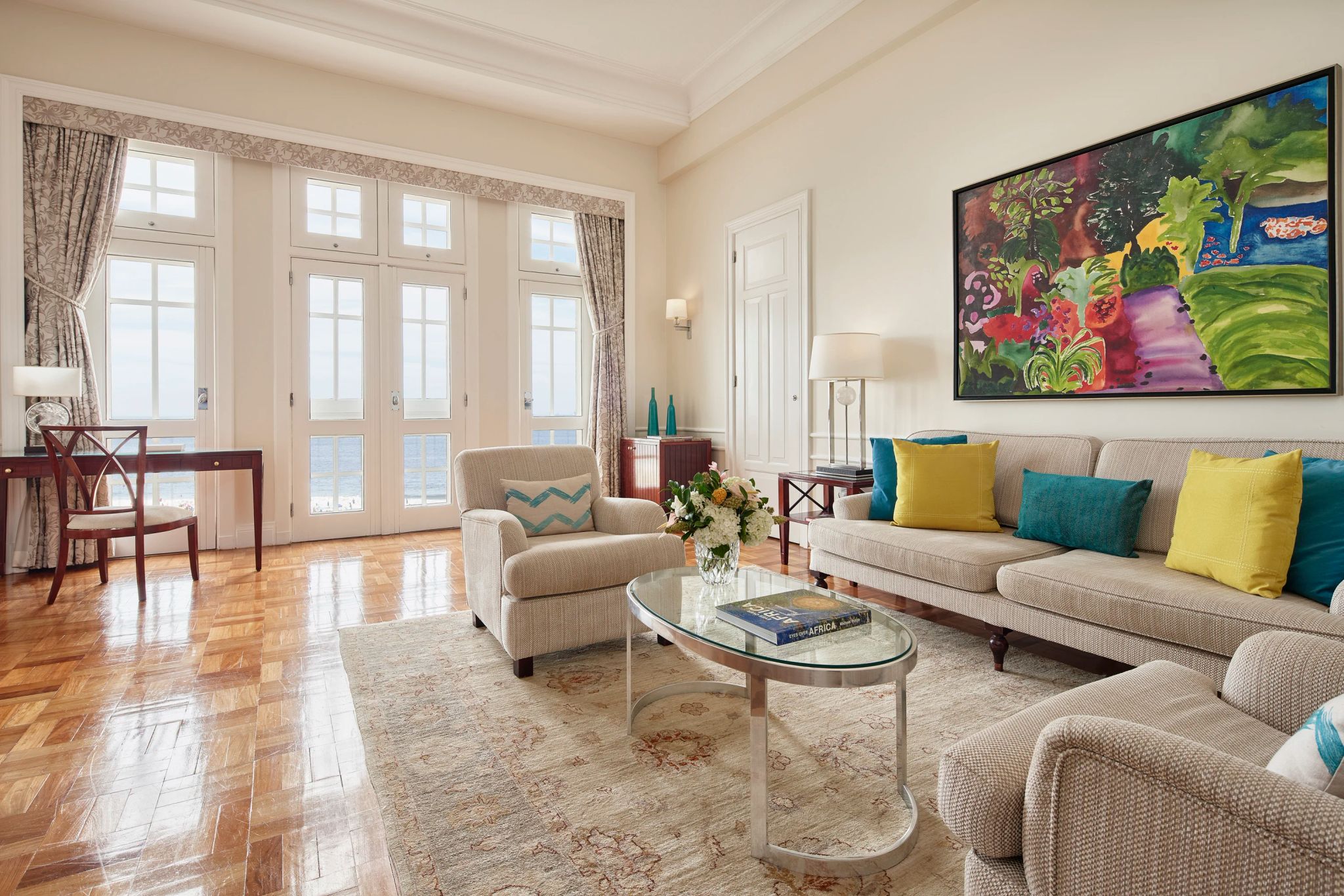 sala de estar - hotel - suite deluxe