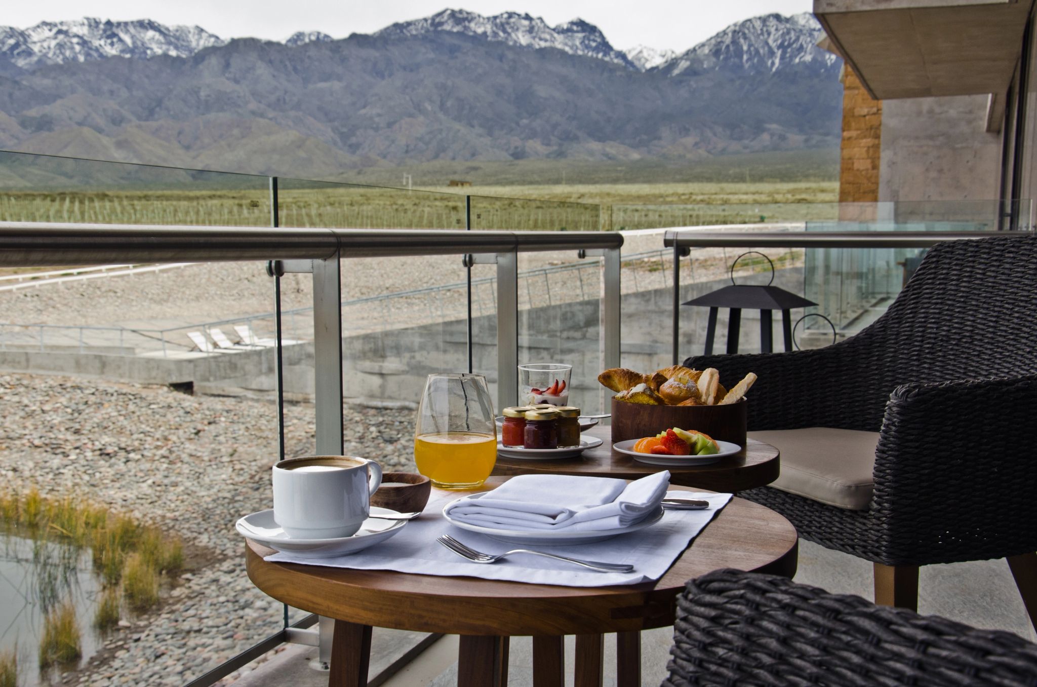 Laguna Suite cafe da manha do hotel - terraco privativo - suite com vista