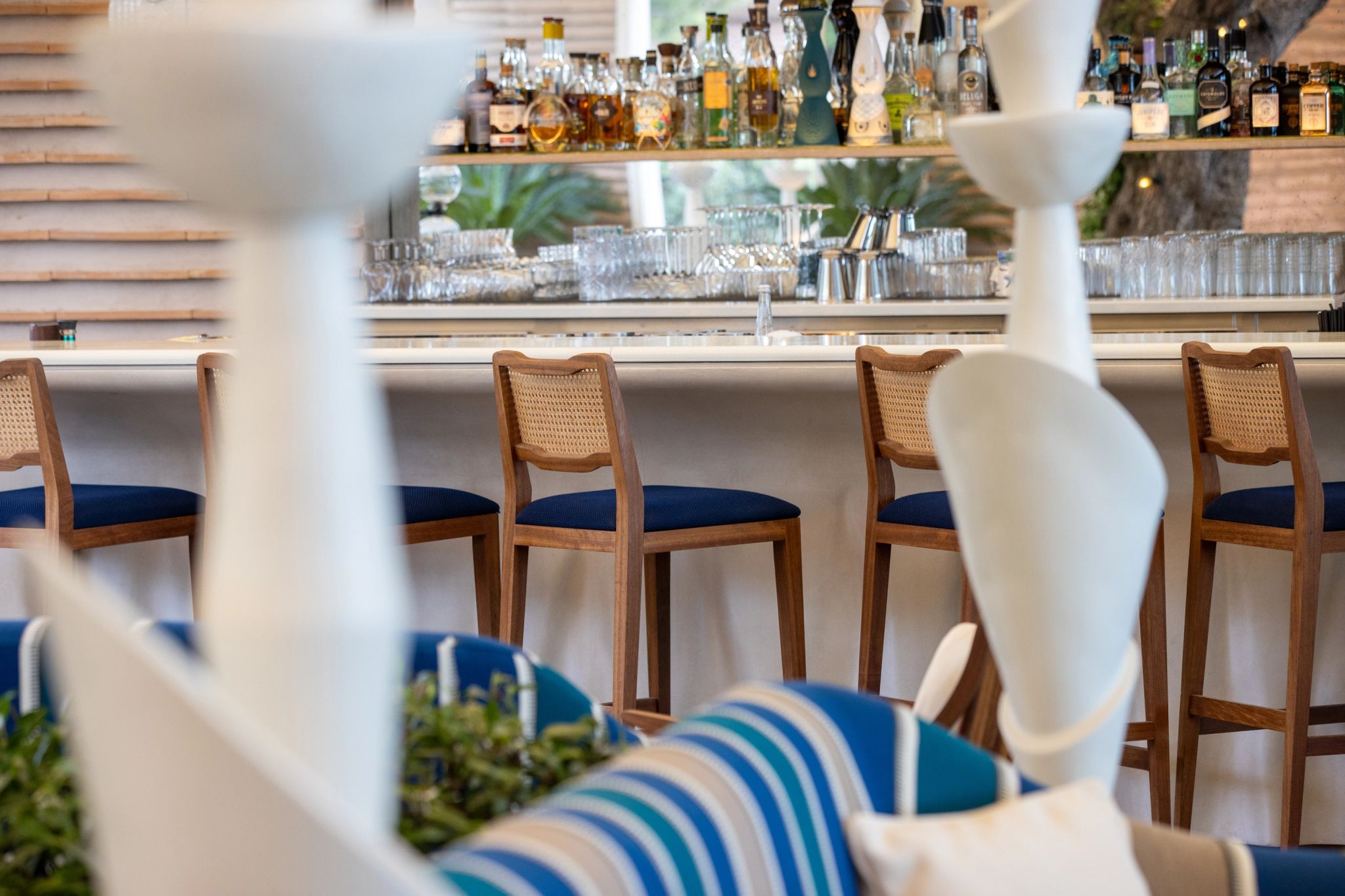 Restaurante La Voile bar moderno - restaurante de luxo - alta gastronomia - restaurante michelin