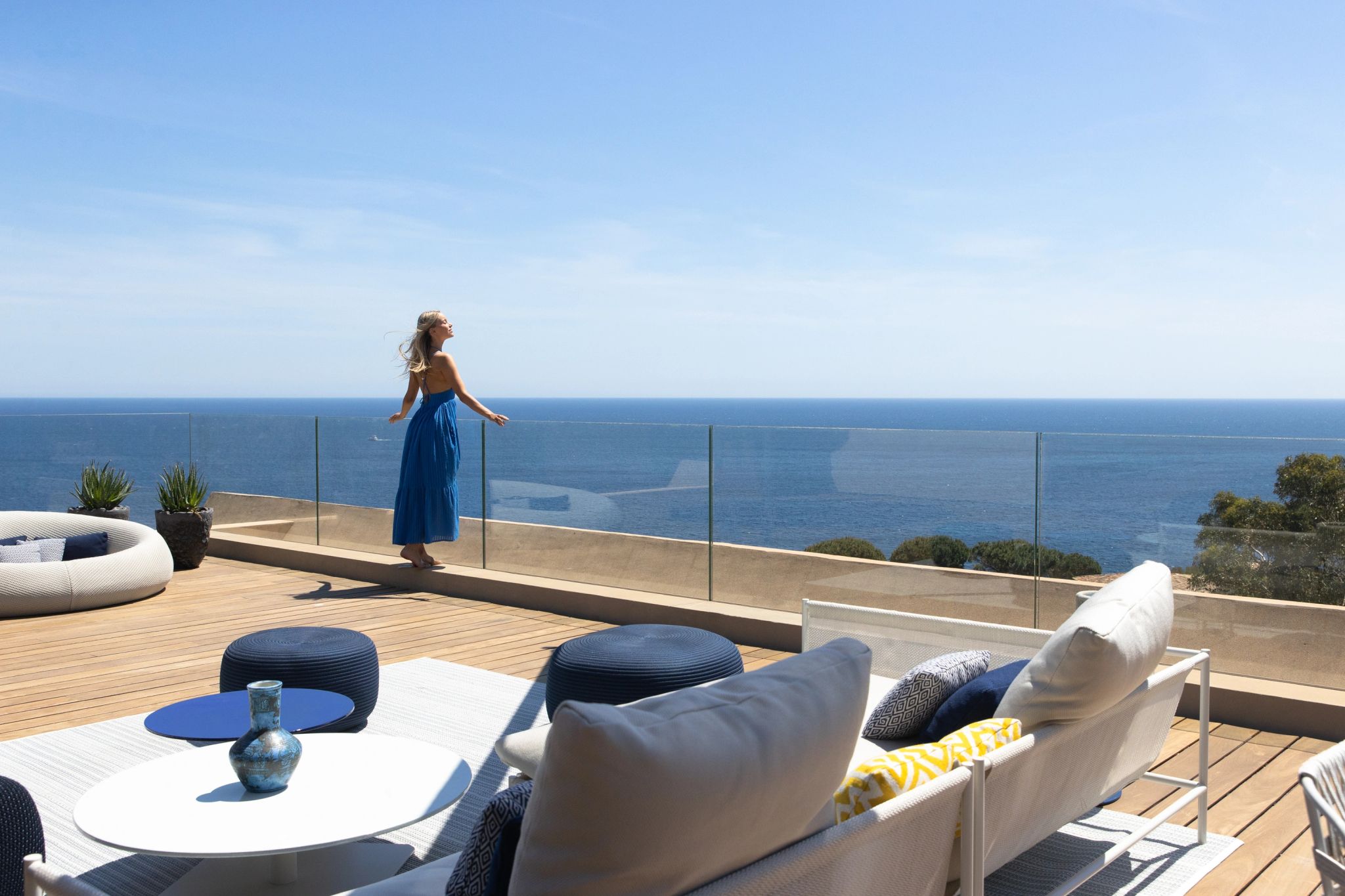 Taillat Suite terraço vista mar – vista panoramica – area externa suite